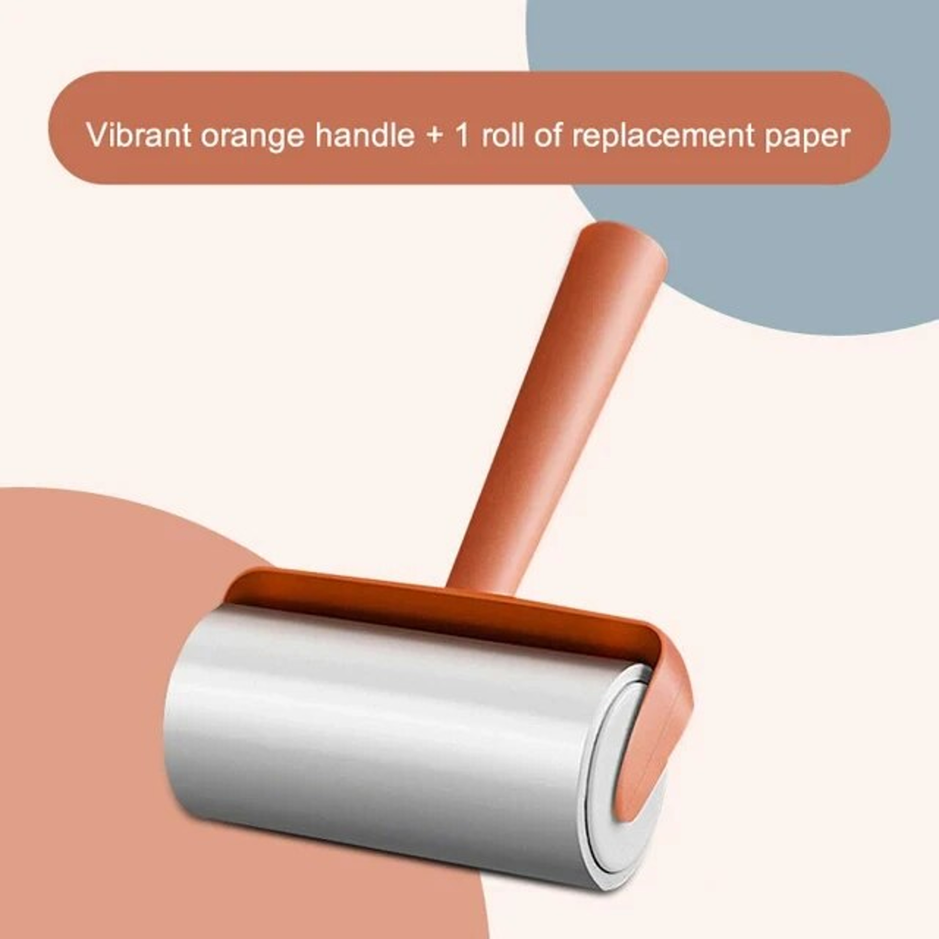 Tearable Roll Paper Sticky Roller Brush  Pet Hair Remover  Clothes Cleaning Brush For Home Use 5