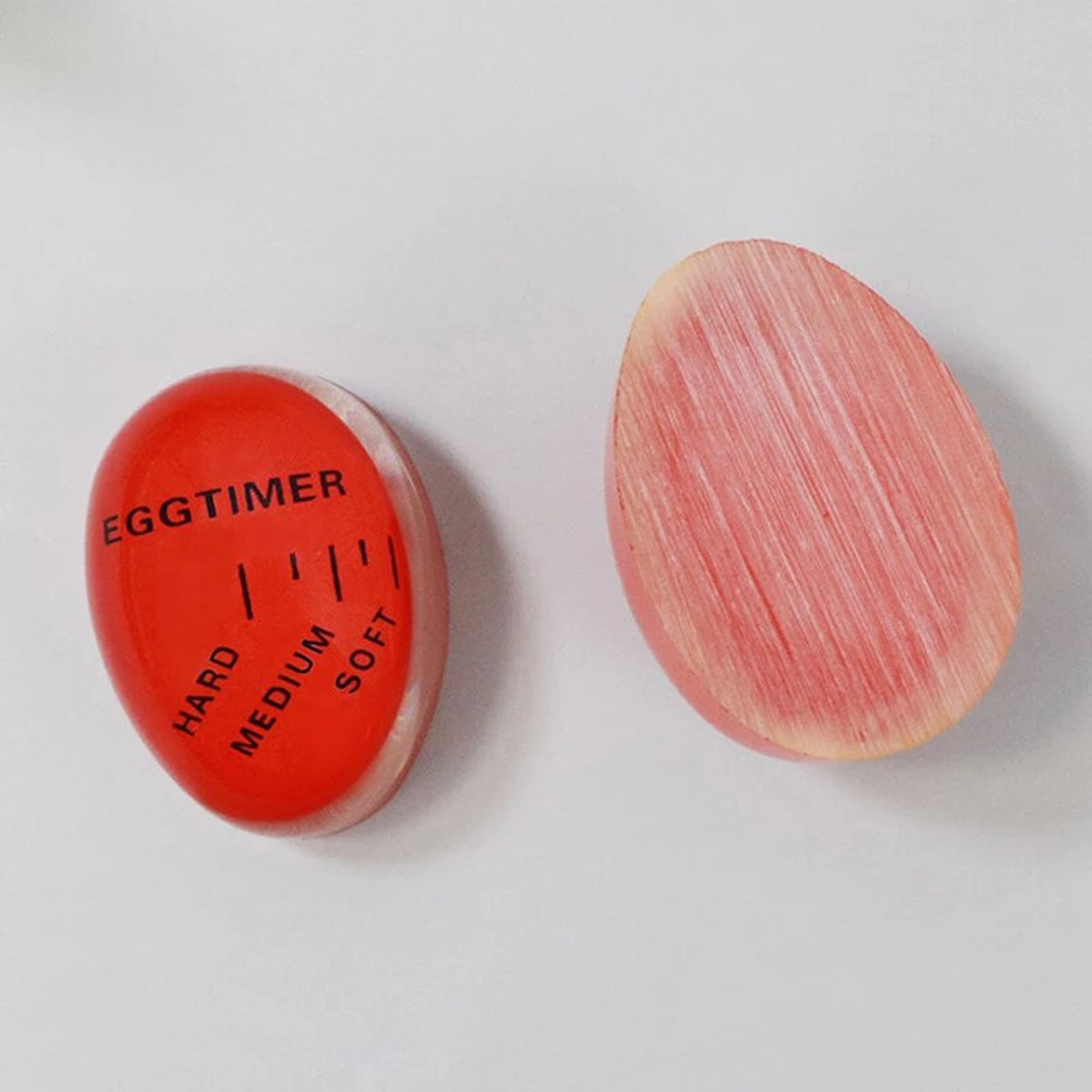 EcoFriendly Resin Egg Timer For Perfect Boiled Eggs  ColorChanging Red Timer For Soft  Hard Boiled  0