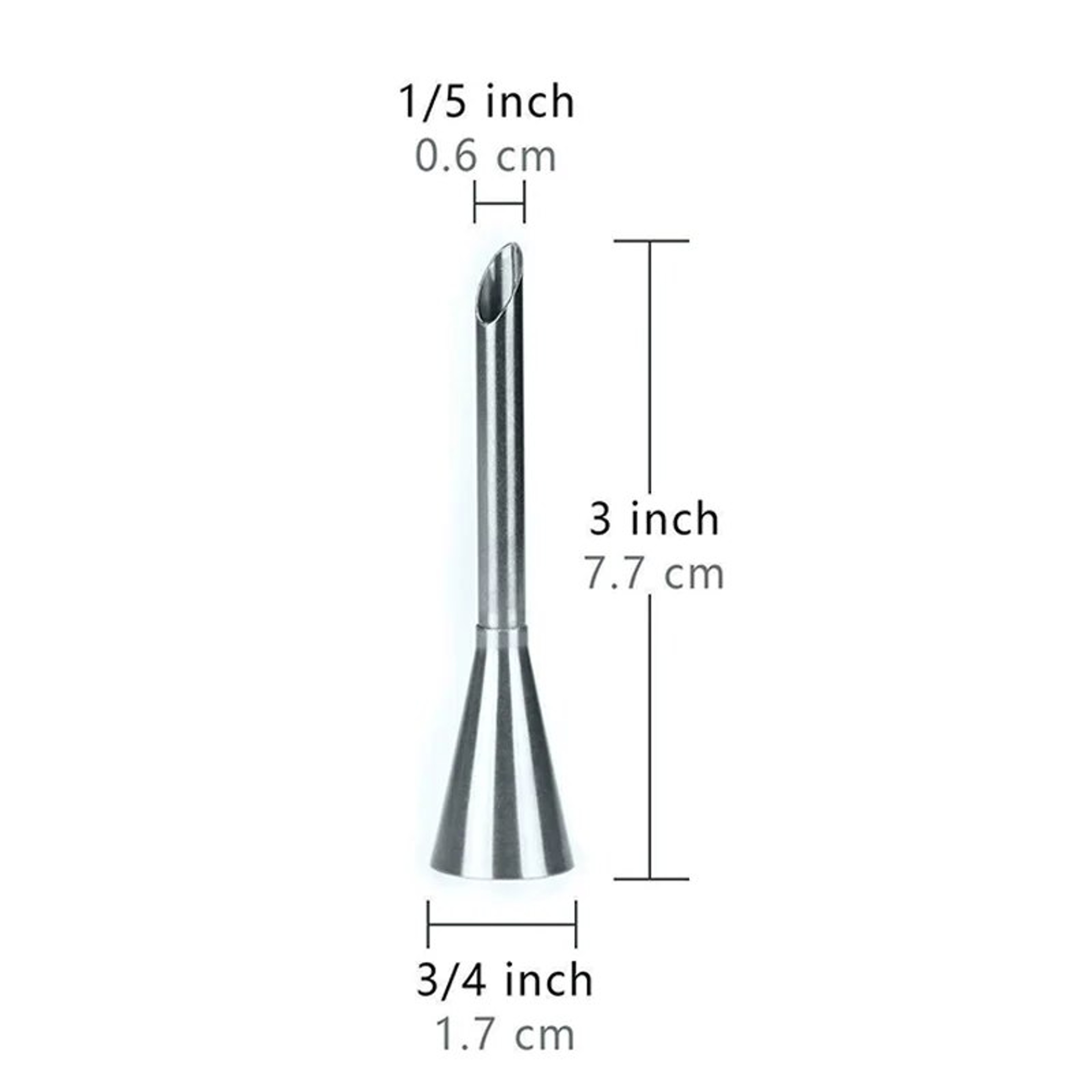 Stainless Steel Puff Cream Flower Squeezer For Pastry Baking  Nozzle Set 4