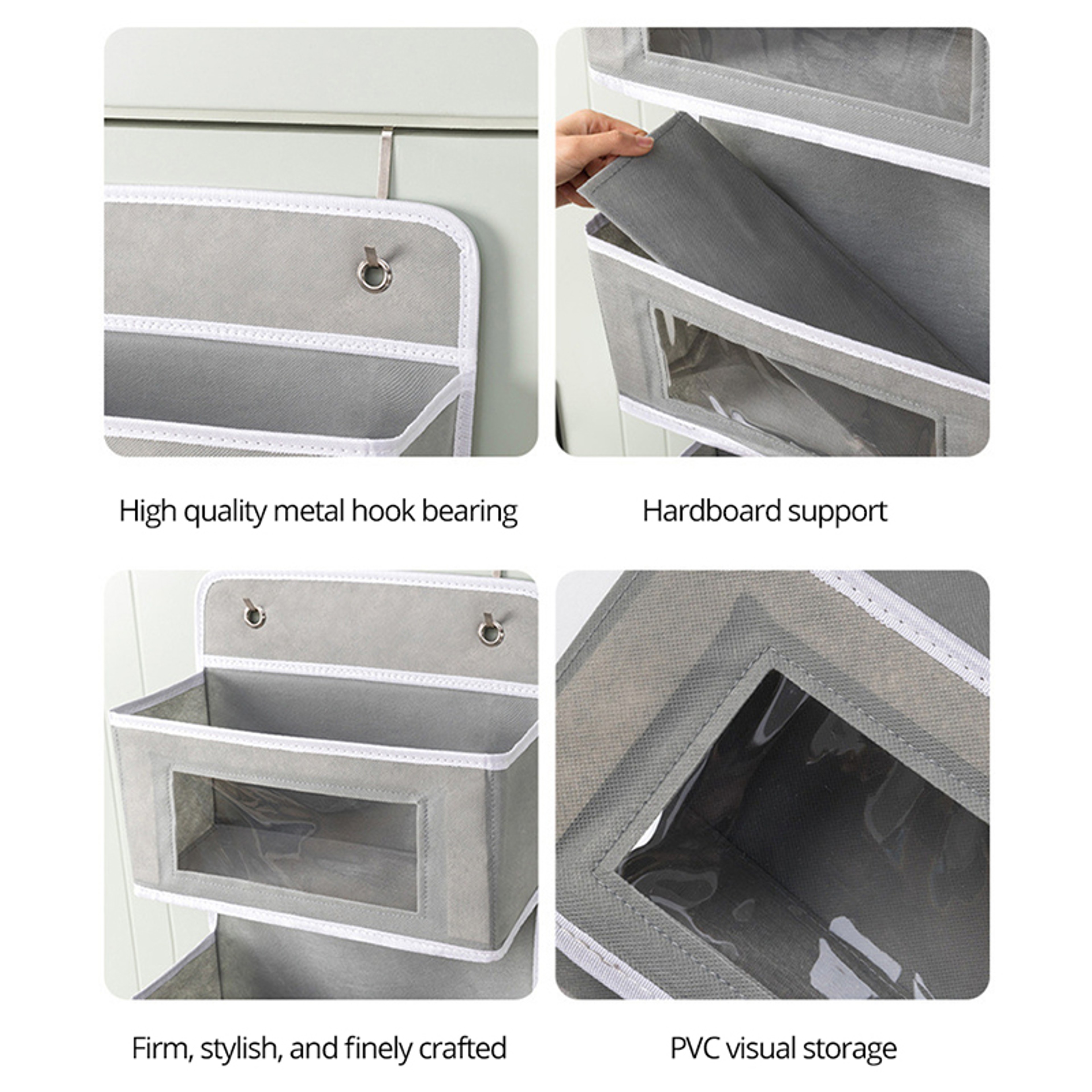 FourLayer Hanging Storage Organizer For Sundries Underwear  Socks 1
