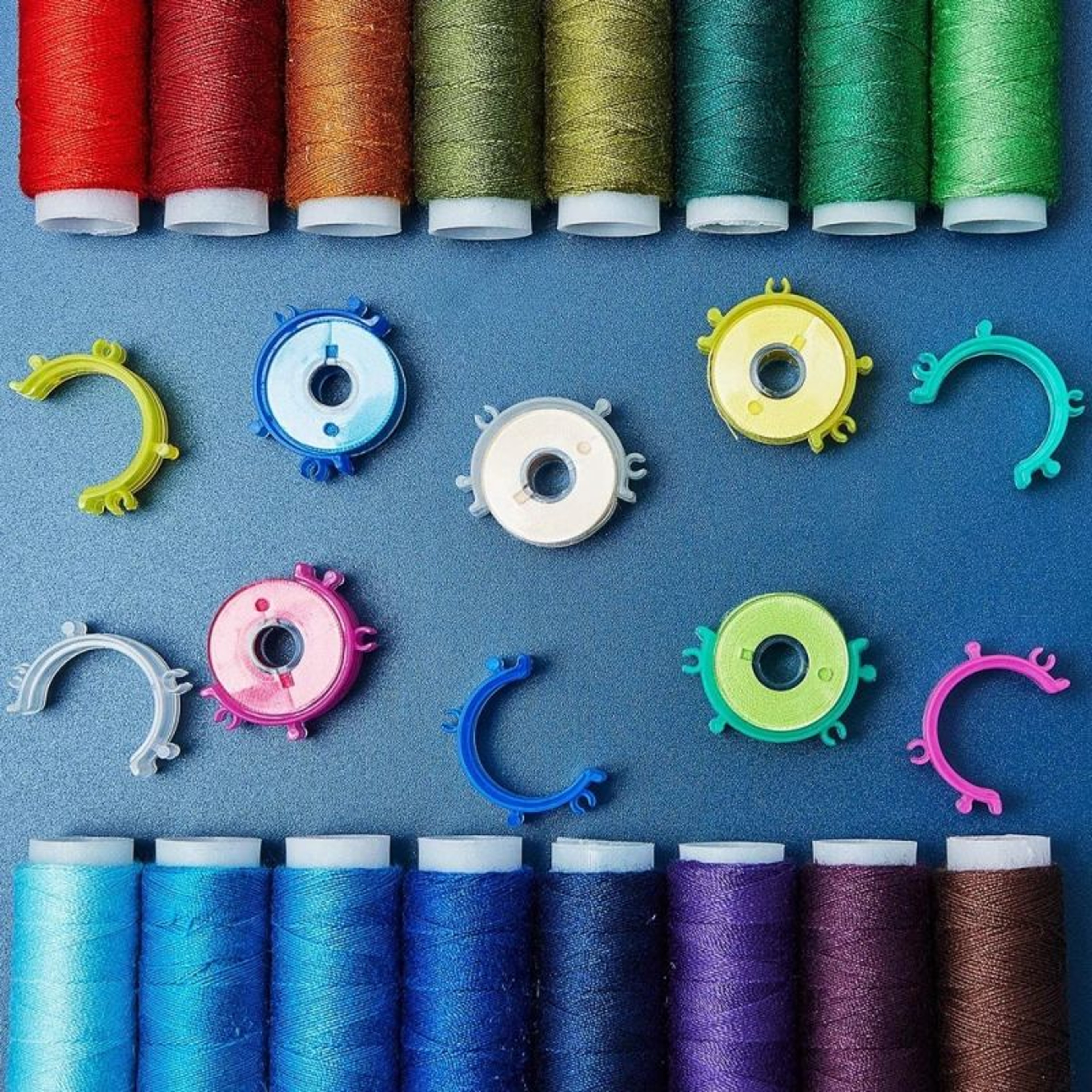 Spool Clip Bobbin Clip With Thread Locking Function  Fits All Popular Spool Sizes 4