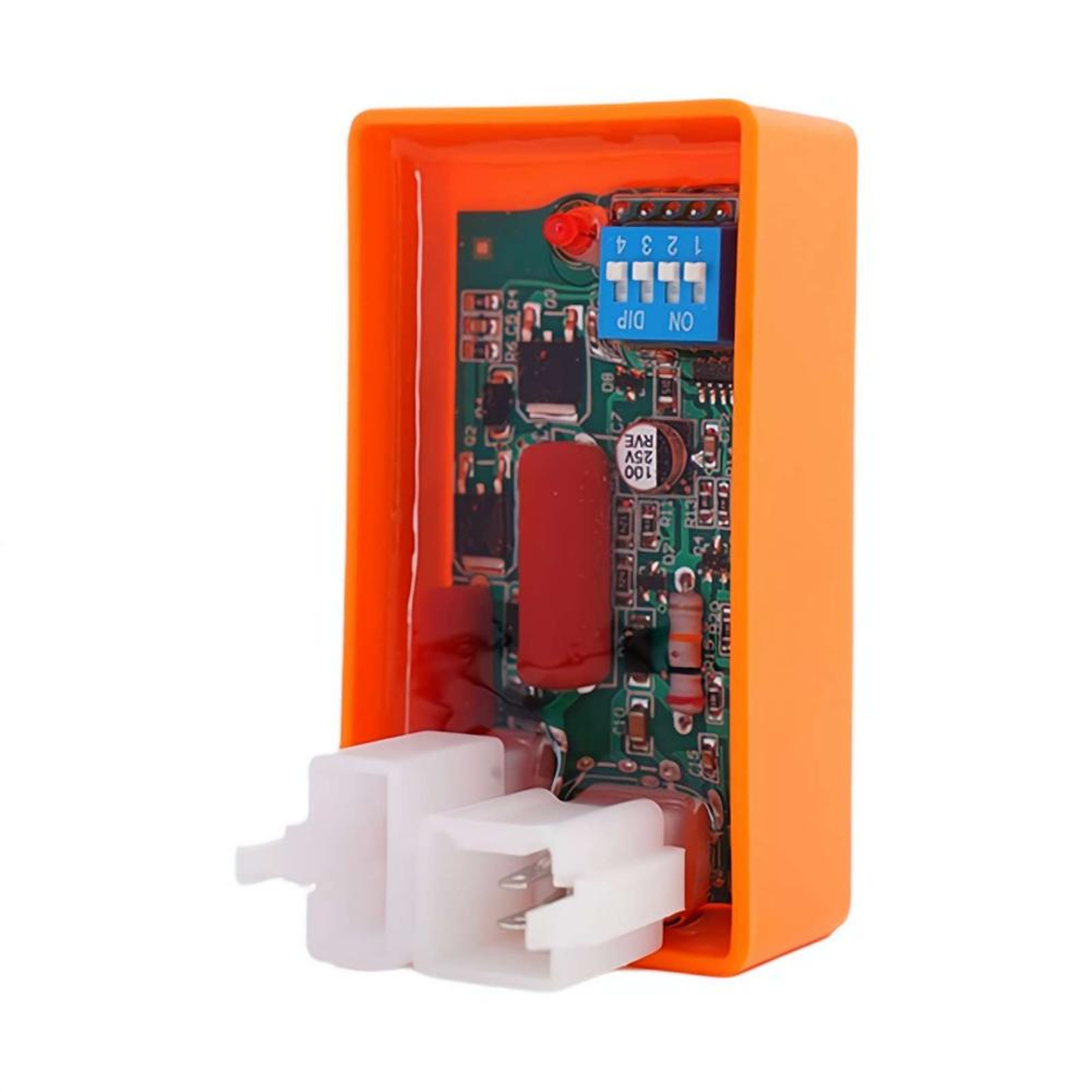 Adjustable Motorcycle CDI Ignition Box With Dip Switch For Racing Performance 2