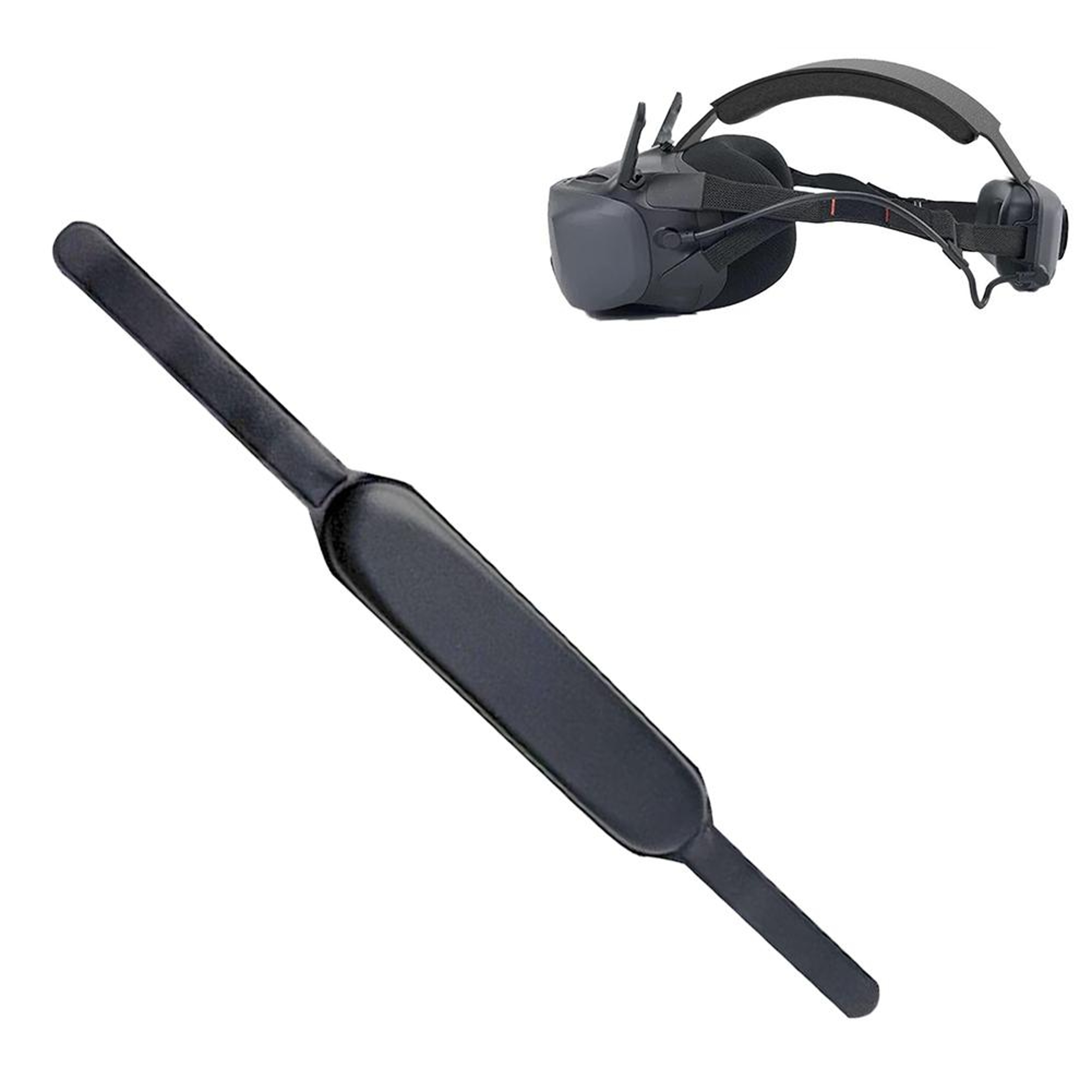 Comfortable Adjustable PU Cushion Head Strap For DJI Flight Goggles  Pressure Relief Headband 0