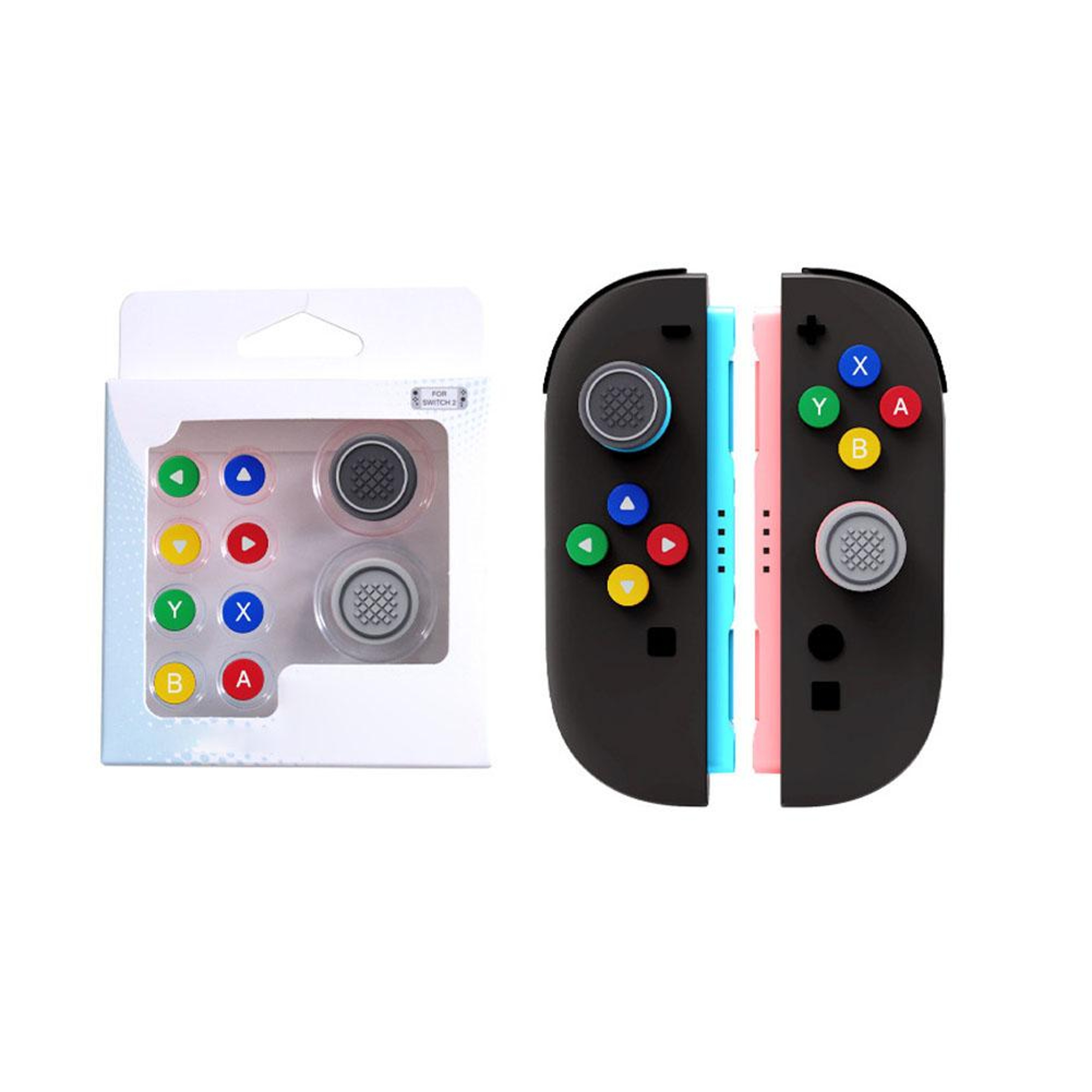 Colorful Silicone Thumb Button Caps For Switch Joysticks  Customizable  Comfortable Controller Acce 3