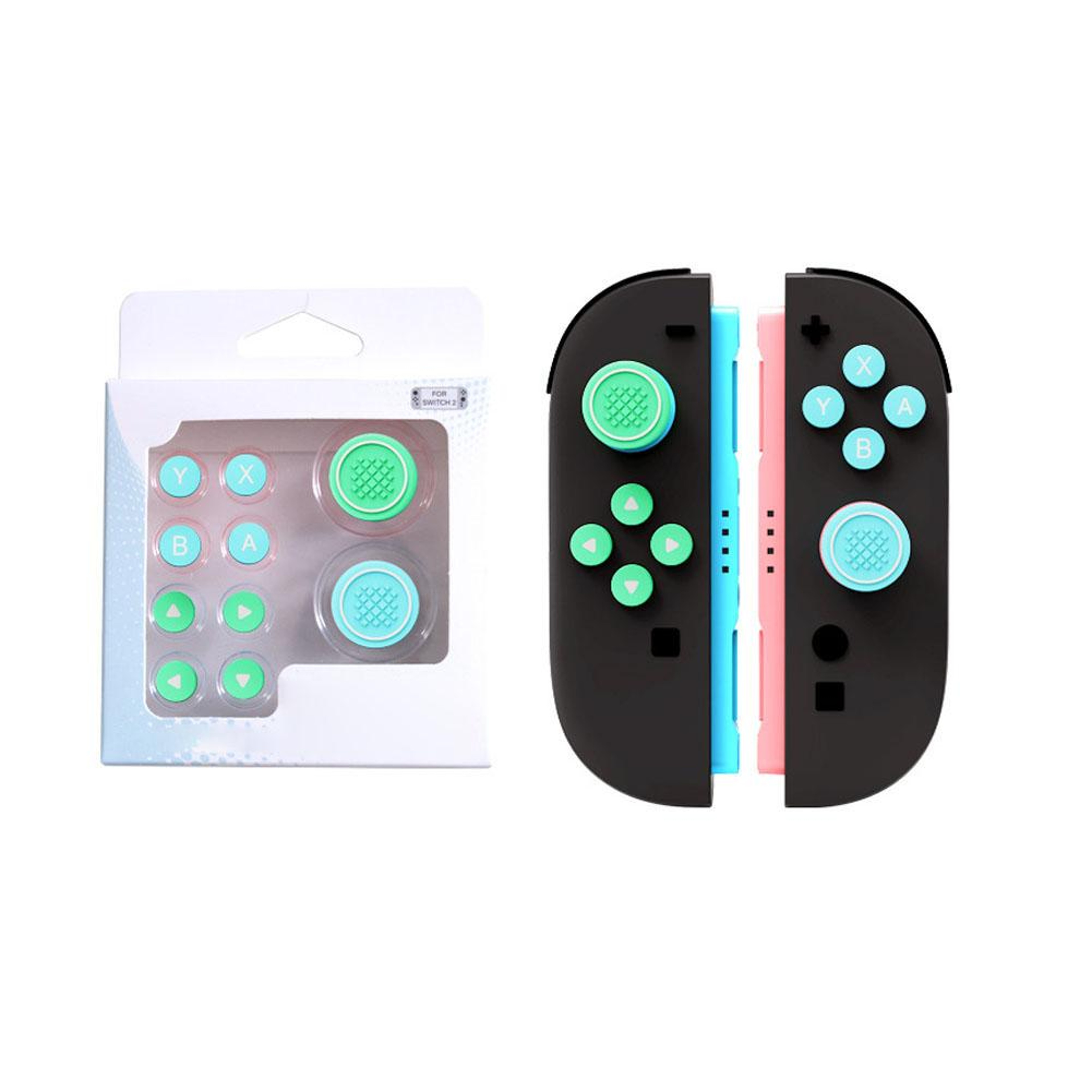 Colorful Silicone Thumb Button Caps For Switch Joysticks  Customizable  Comfortable Controller Acce 5