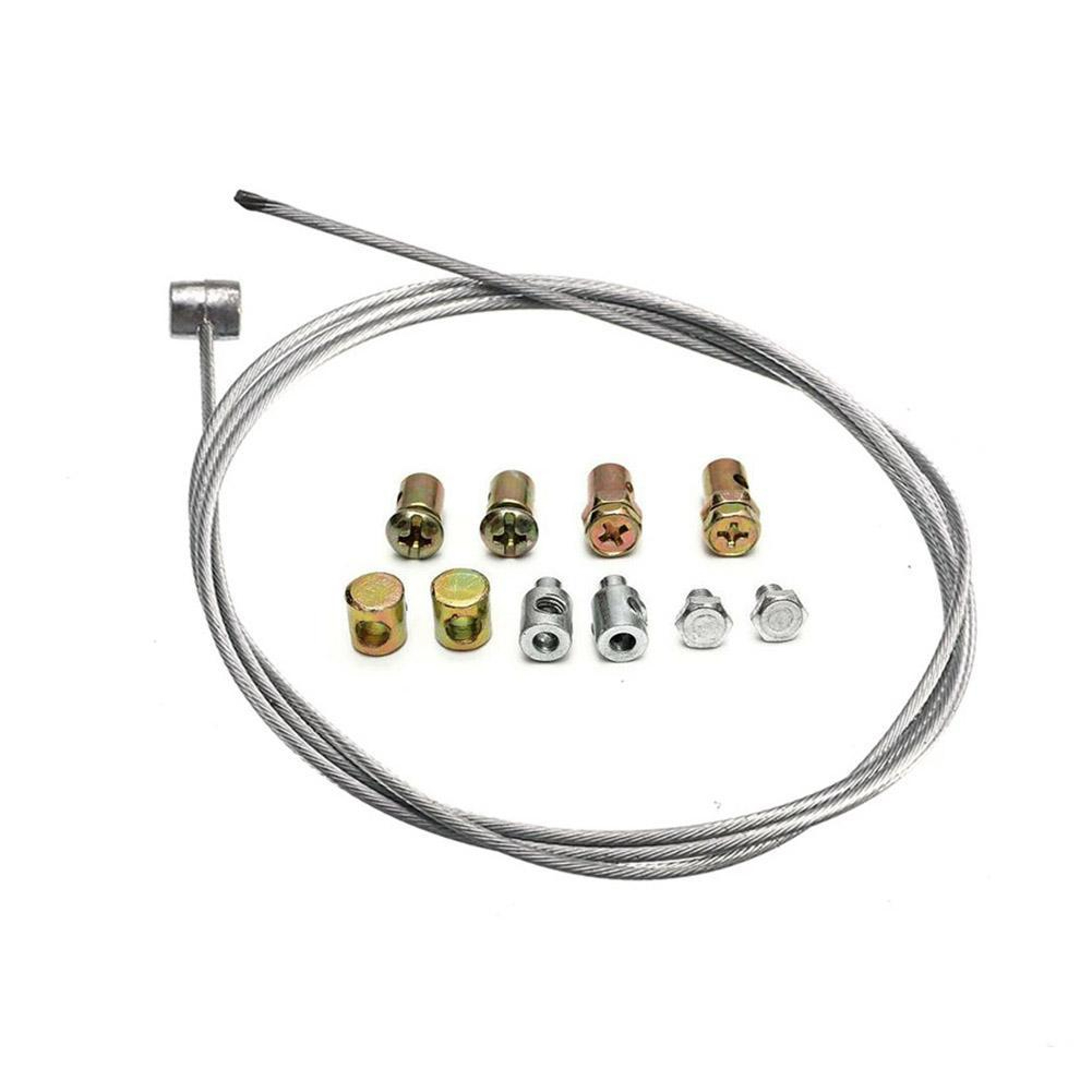Universal Motorcycle Emergency Throttle Cable Repair Kit  For Clutch Throttle And Brake Cables 0