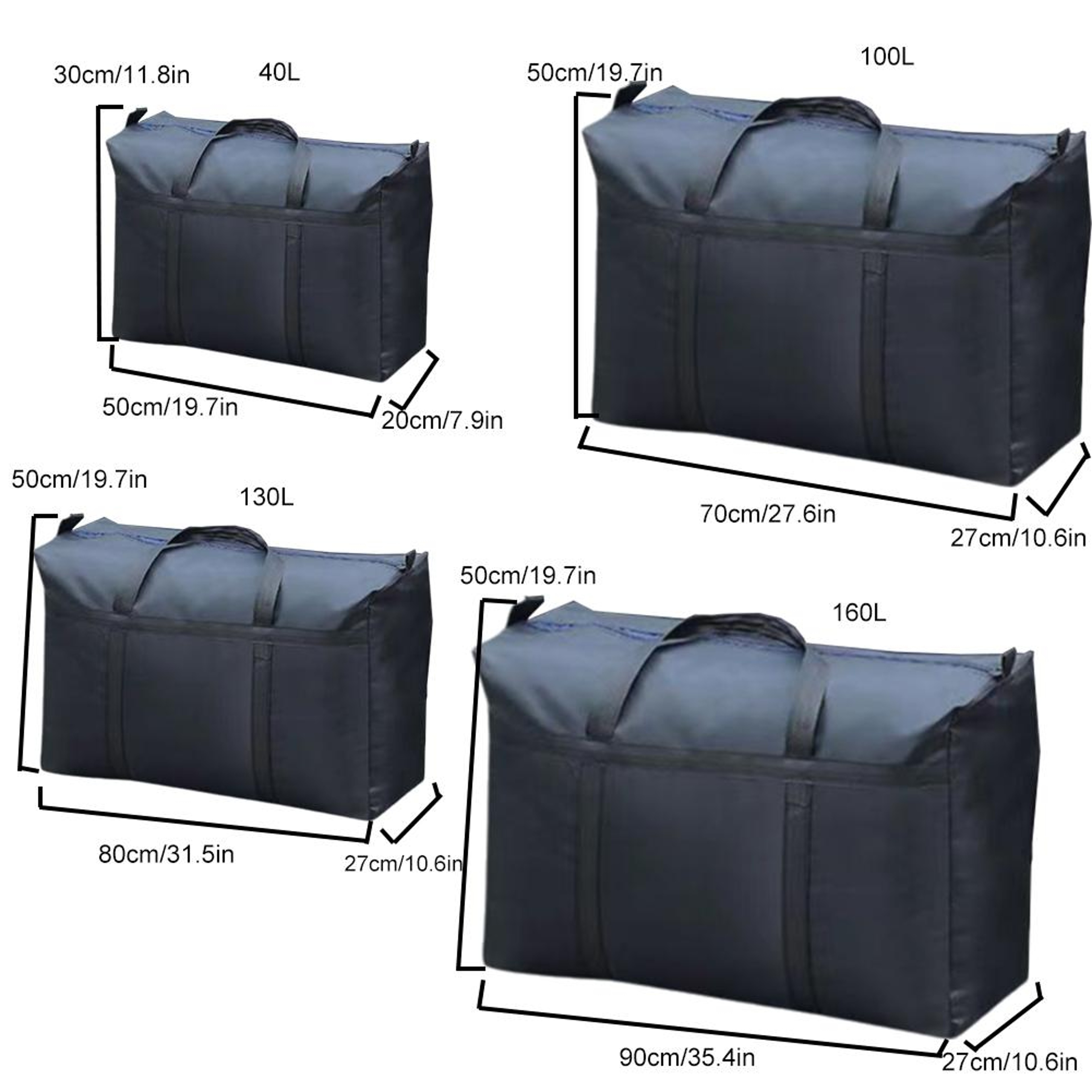 Extra Large Waterproof Travel Bag  Foldable Laundry  Shopping Bag With Large Capacity For Easy Stor 4