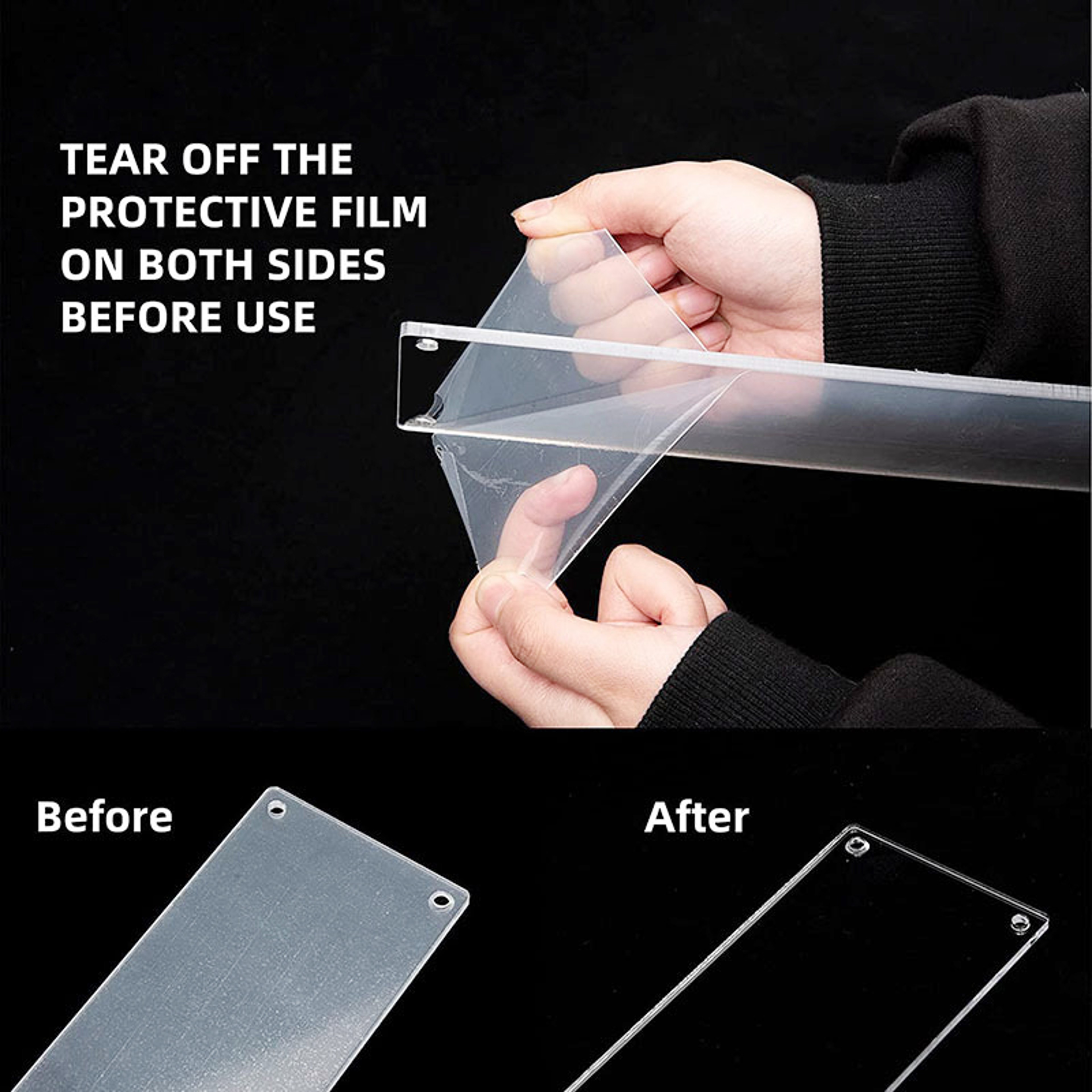 Transparent Acrylic Display Stand  Jewelry Holder Shelf MultiPurpose Organizer 4