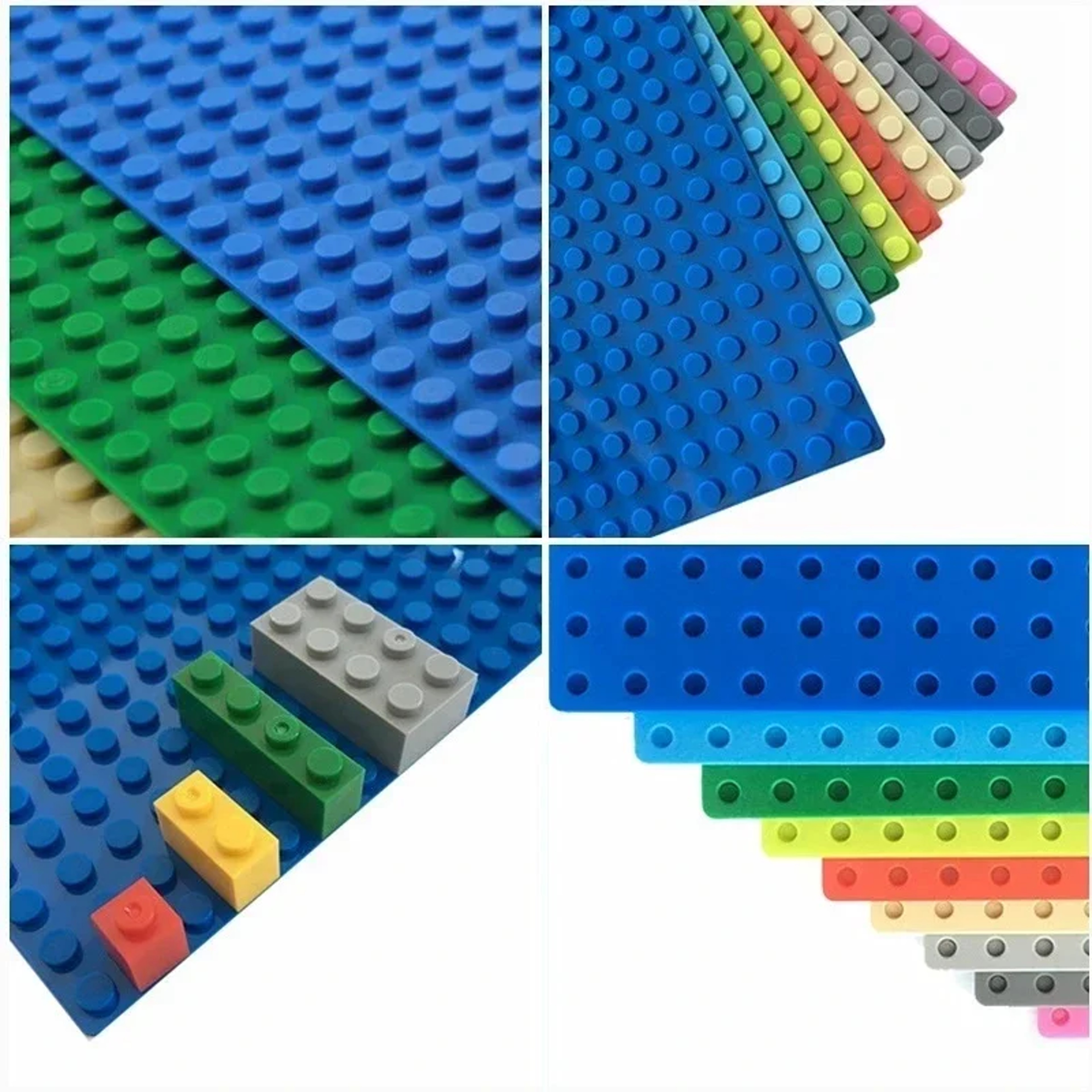 Classic Building Blocks Baseplates For Kids  HighQuality Plastic Bricks Plate For DIY Toys Perfect  0