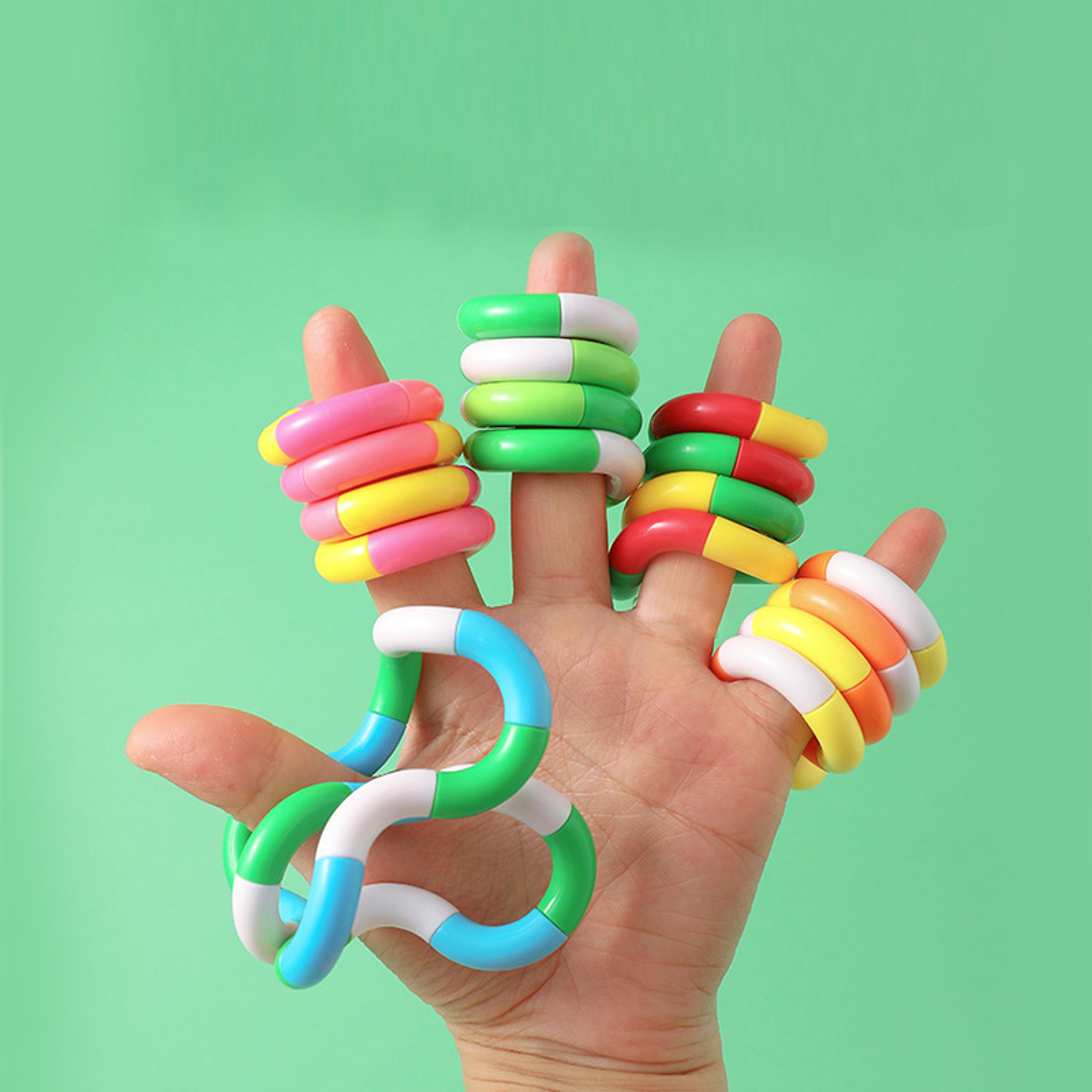 Fun Twist Music Puzzle Toy for Kids & Adults - Stress Relief & Educational Rope Knot Deformation Toy – view 1