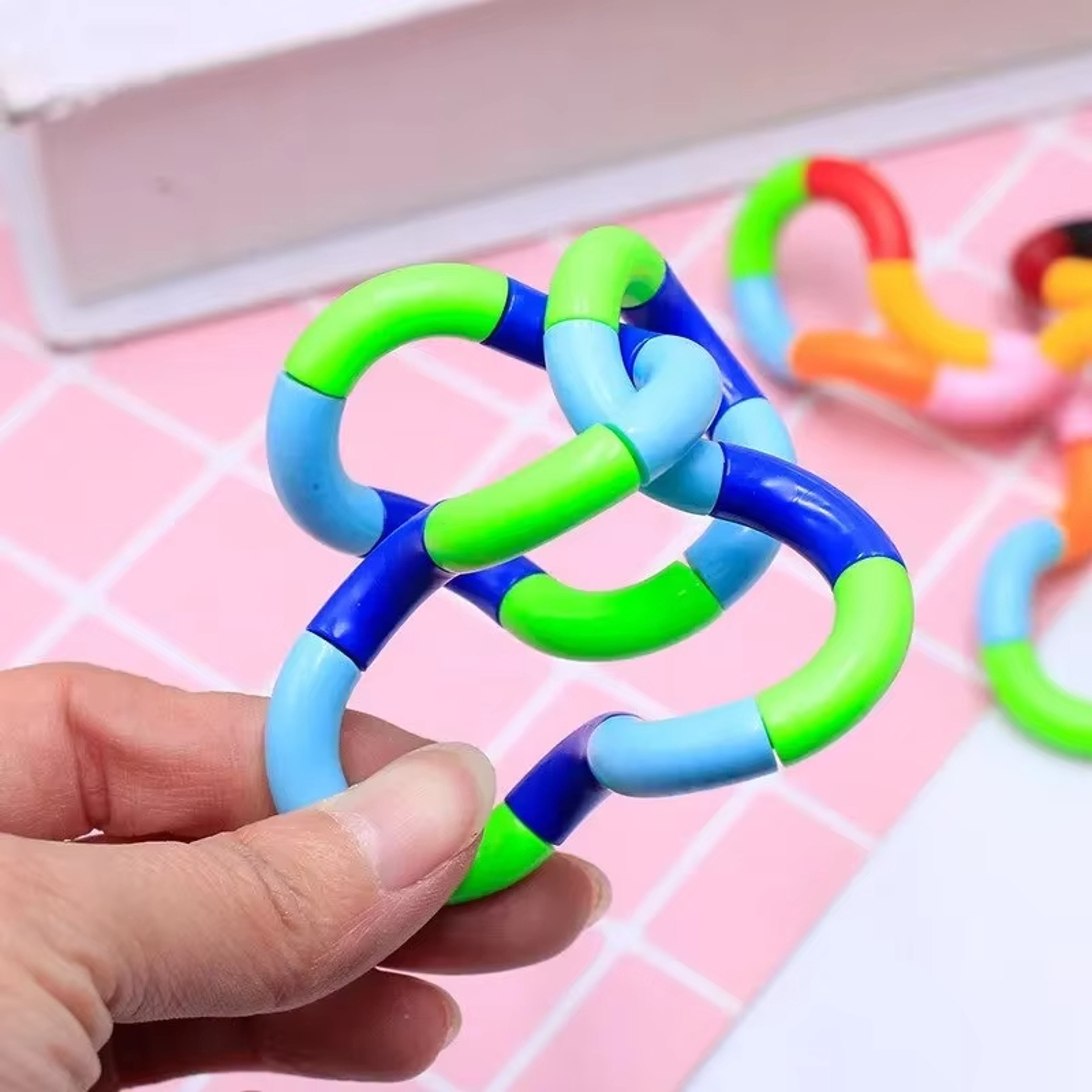 Fun Twist Music Puzzle Toy for Kids & Adults - Stress Relief & Educational Rope Knot Deformation Toy – view 4