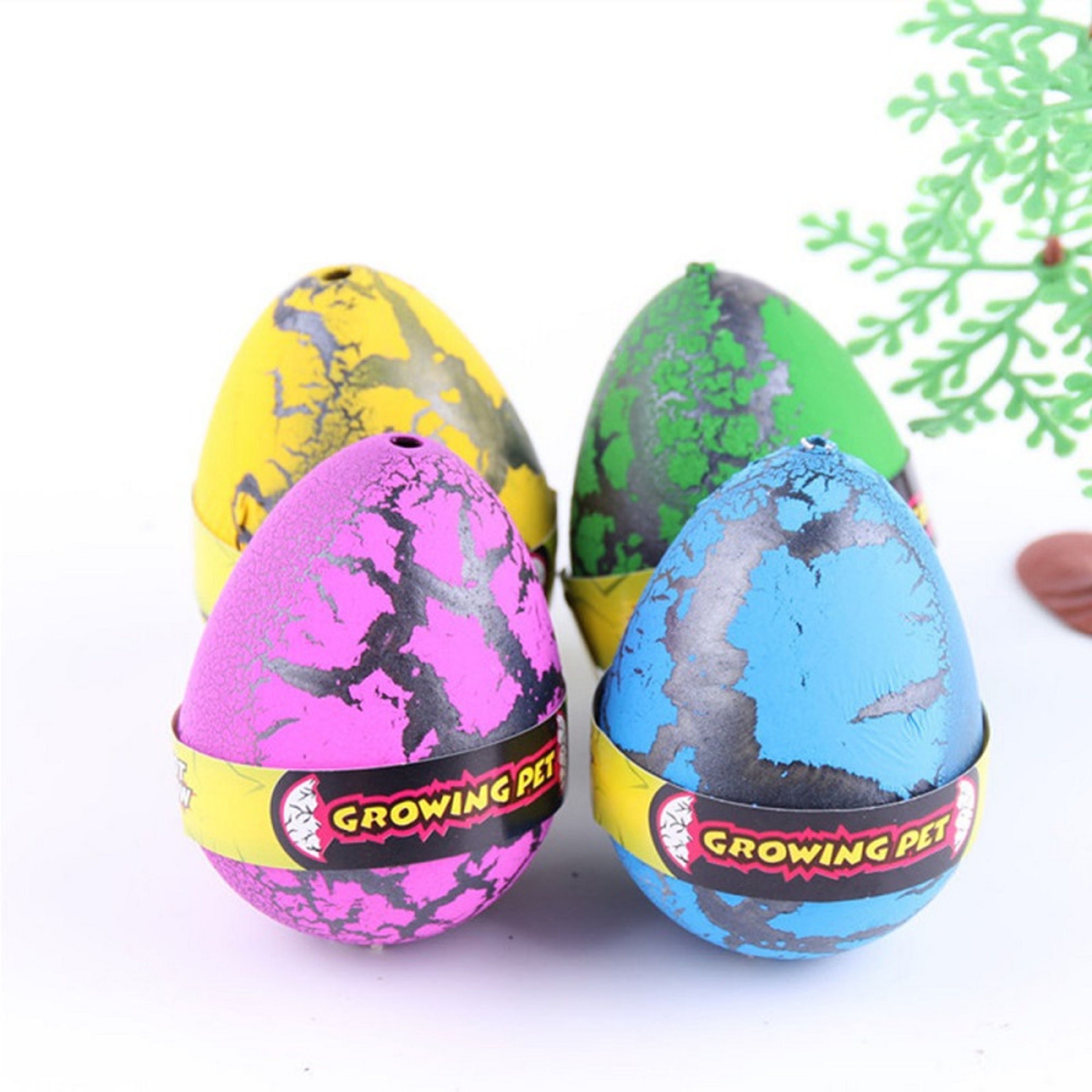 Magic Hatching Growing Dinosaur Egg Toy  Educational Fun WaterGrowing Egg For Kids Dinosaur Hatchin 0