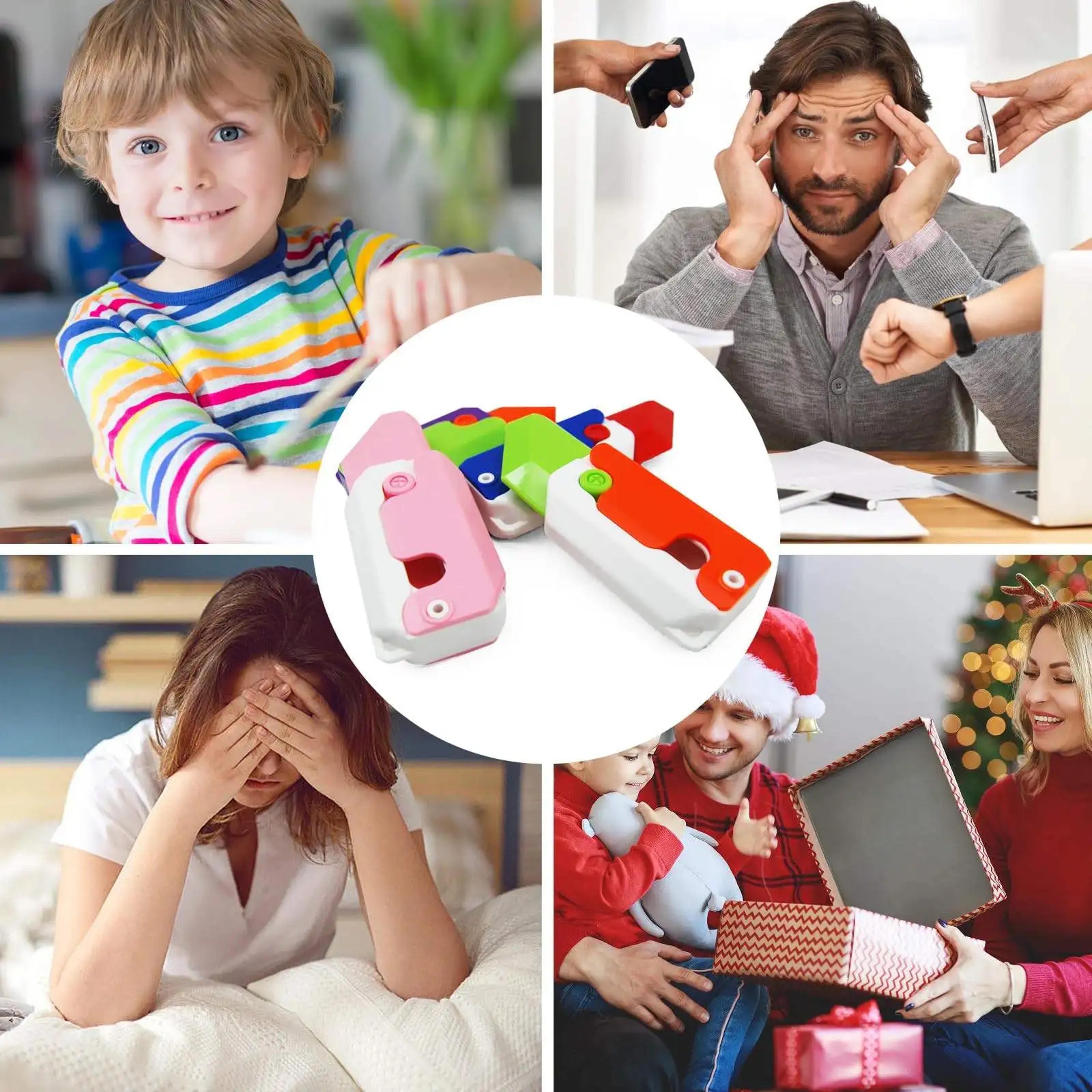 Mini Fidget Knife Toy  Stress Relief Decompression Toy For Adults  Kids  Fun Portable Jumping Small 5