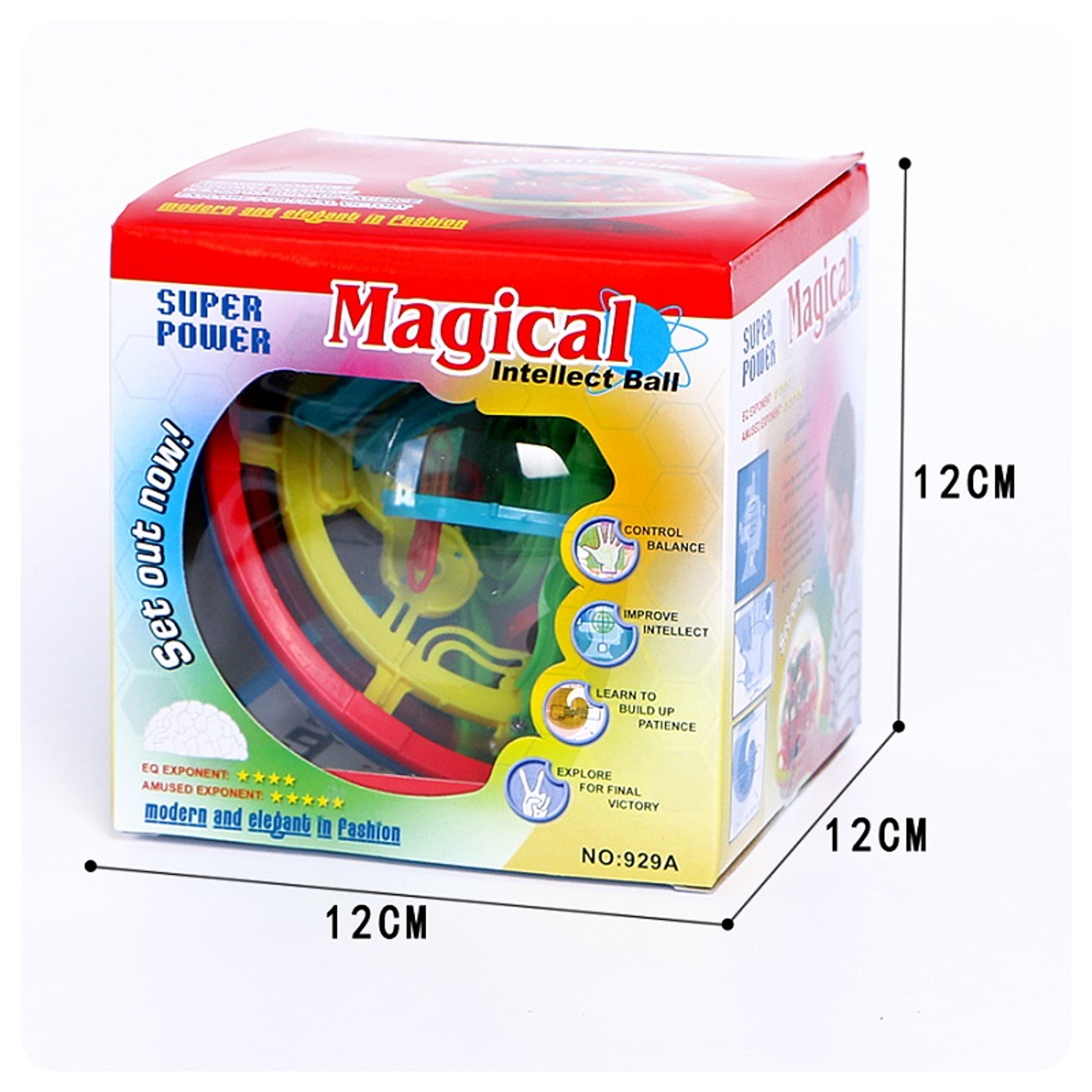 Maze Ball Mini Magic Puzzle - Fun Brain Teaser Labyrinth Game for Kids & Adults – view 5
