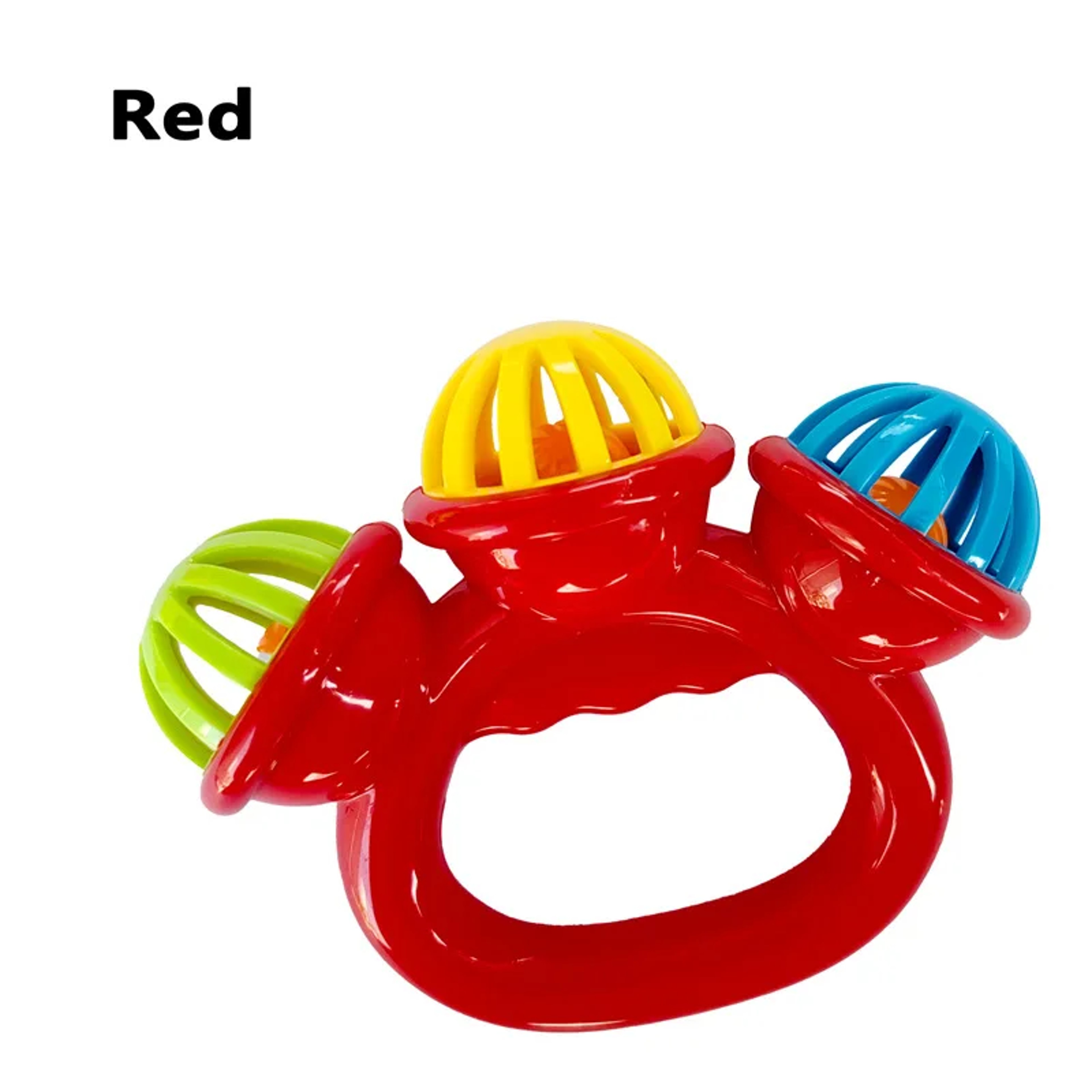 Newborn Hand Rattle Ball Baby Toy  Safe Sensory Grasping Bell For Infants 5