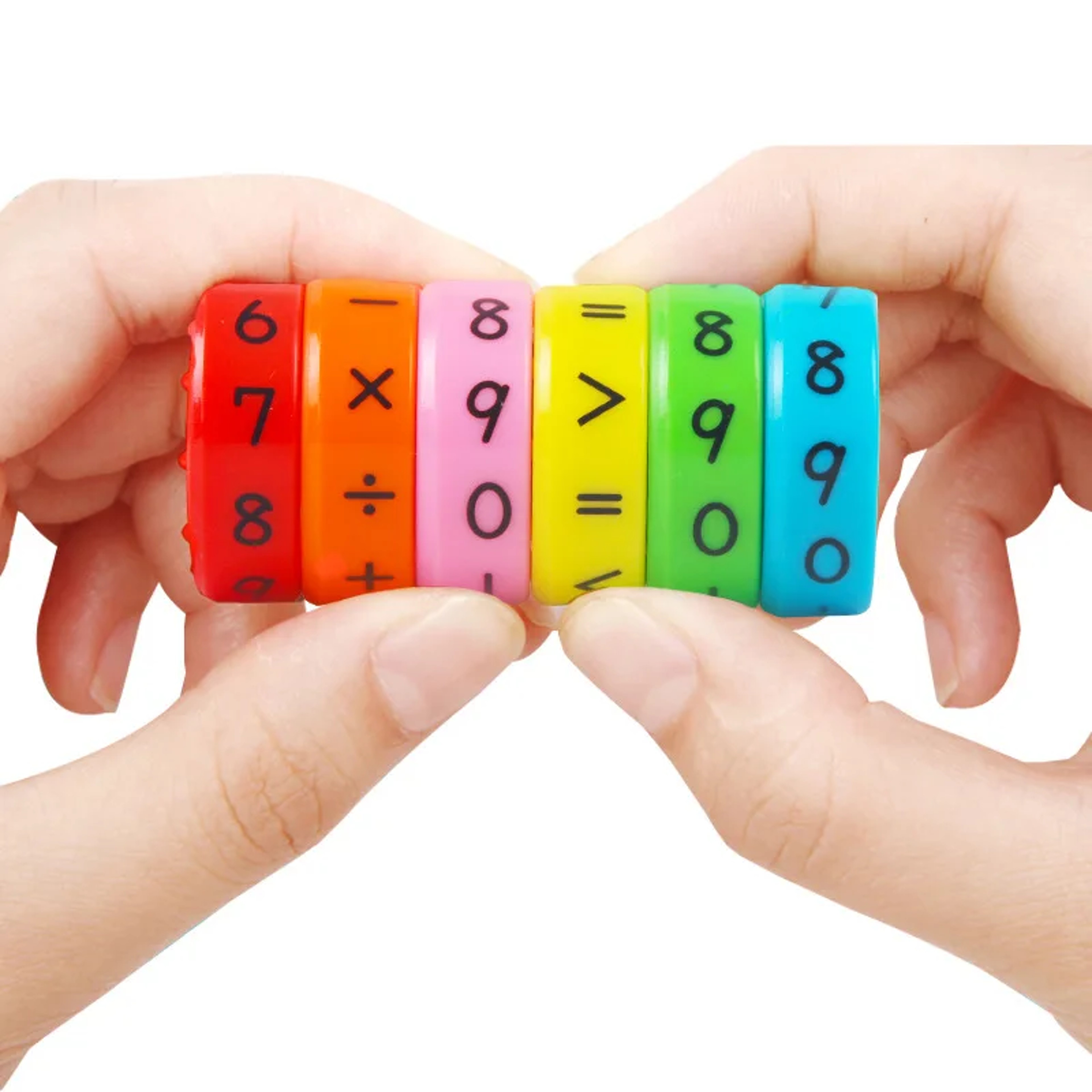 Childrens Creative Magnetic Math Toy Set  Early Education Arithmetic With Addition Subtraction Mult 0