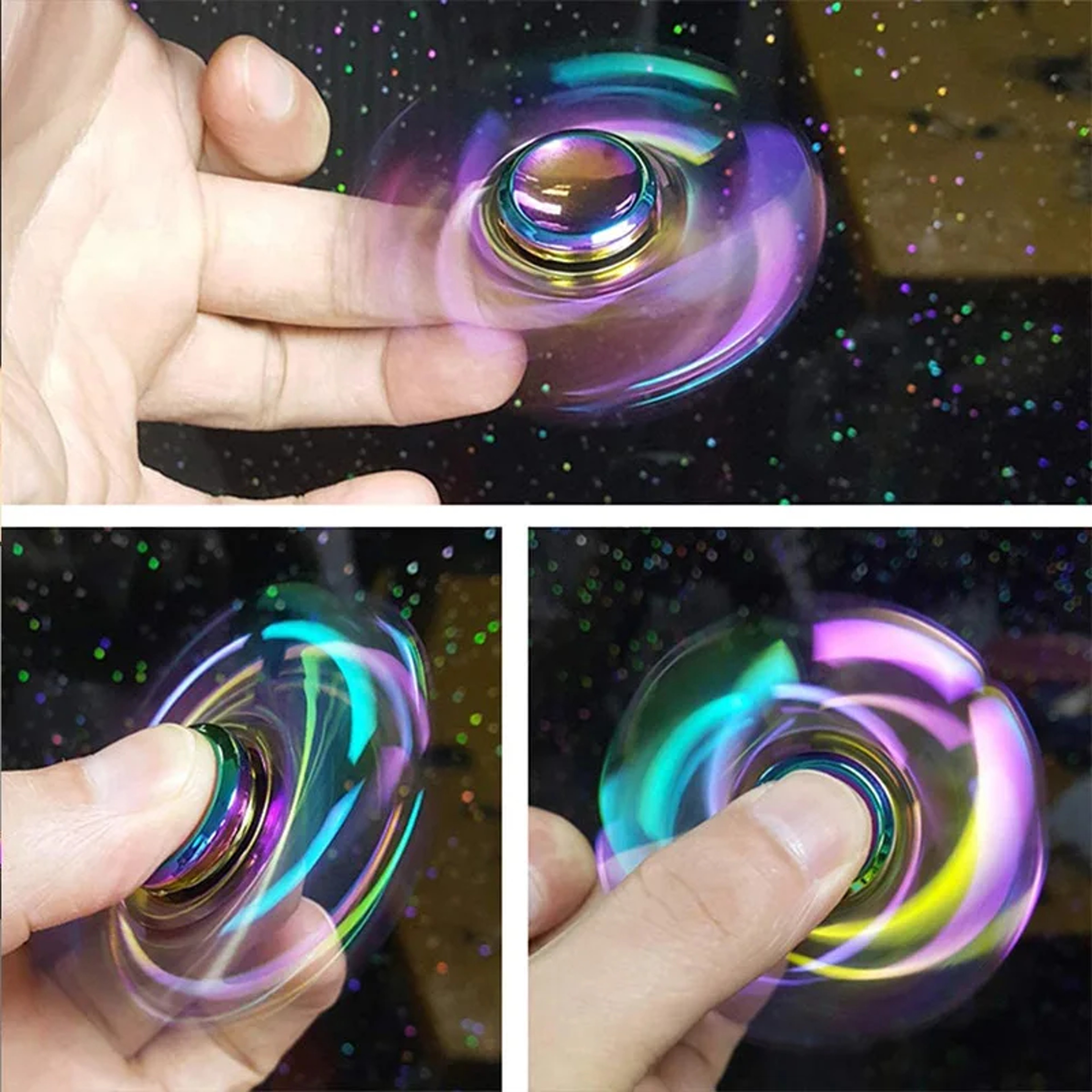 Metal Fidget Spinner Toy  AntiStress Alloy Finger Gyro For Adults  Fingertip Spinner 1