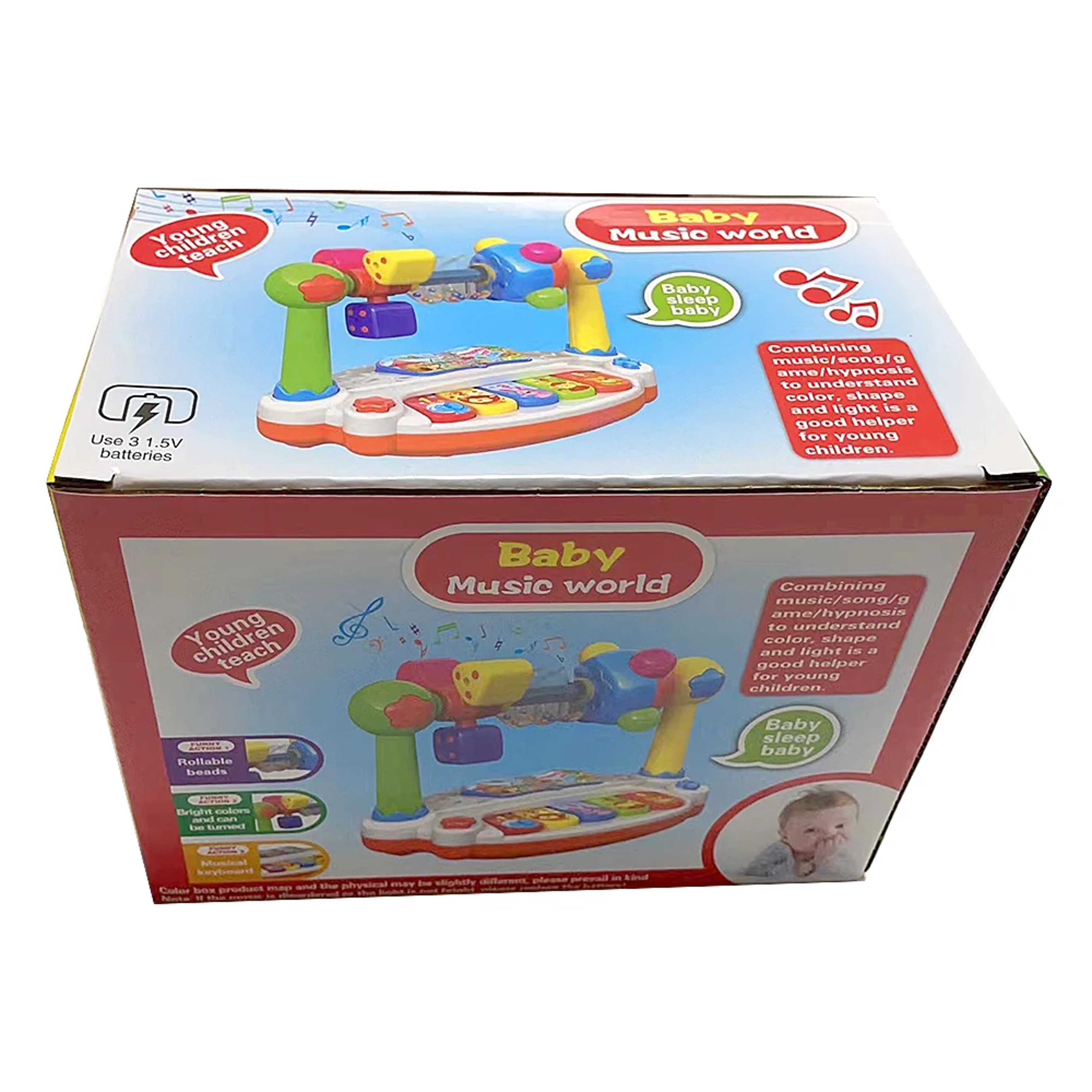 Electronic Organ Toy For Kids  Piano With Lights Musical Instruments For Early Education And Activi 3