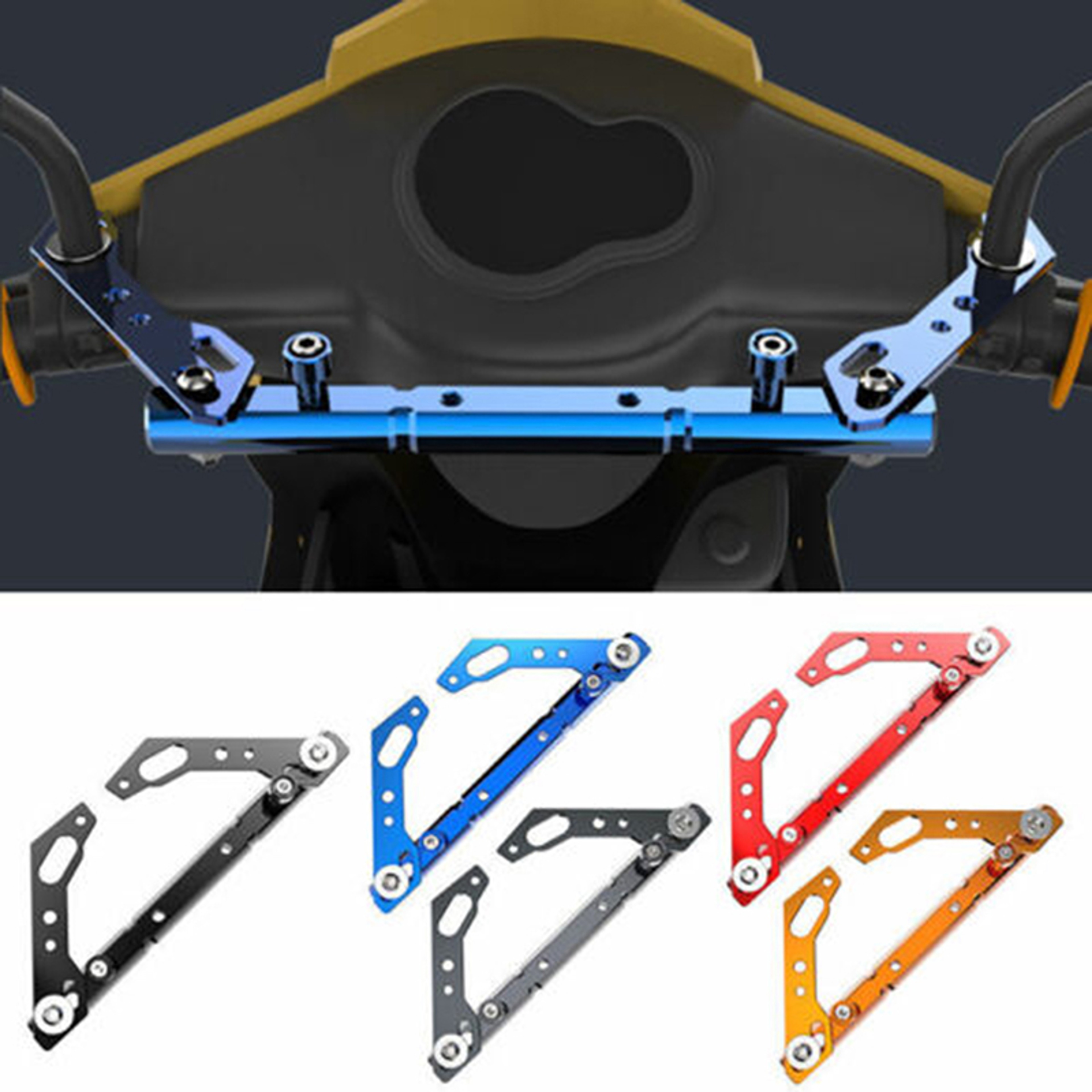 CNC Aluminum Motorcycle Cross Bar Balance Bar For KYMCO XCITING KXCT NIKITA 1