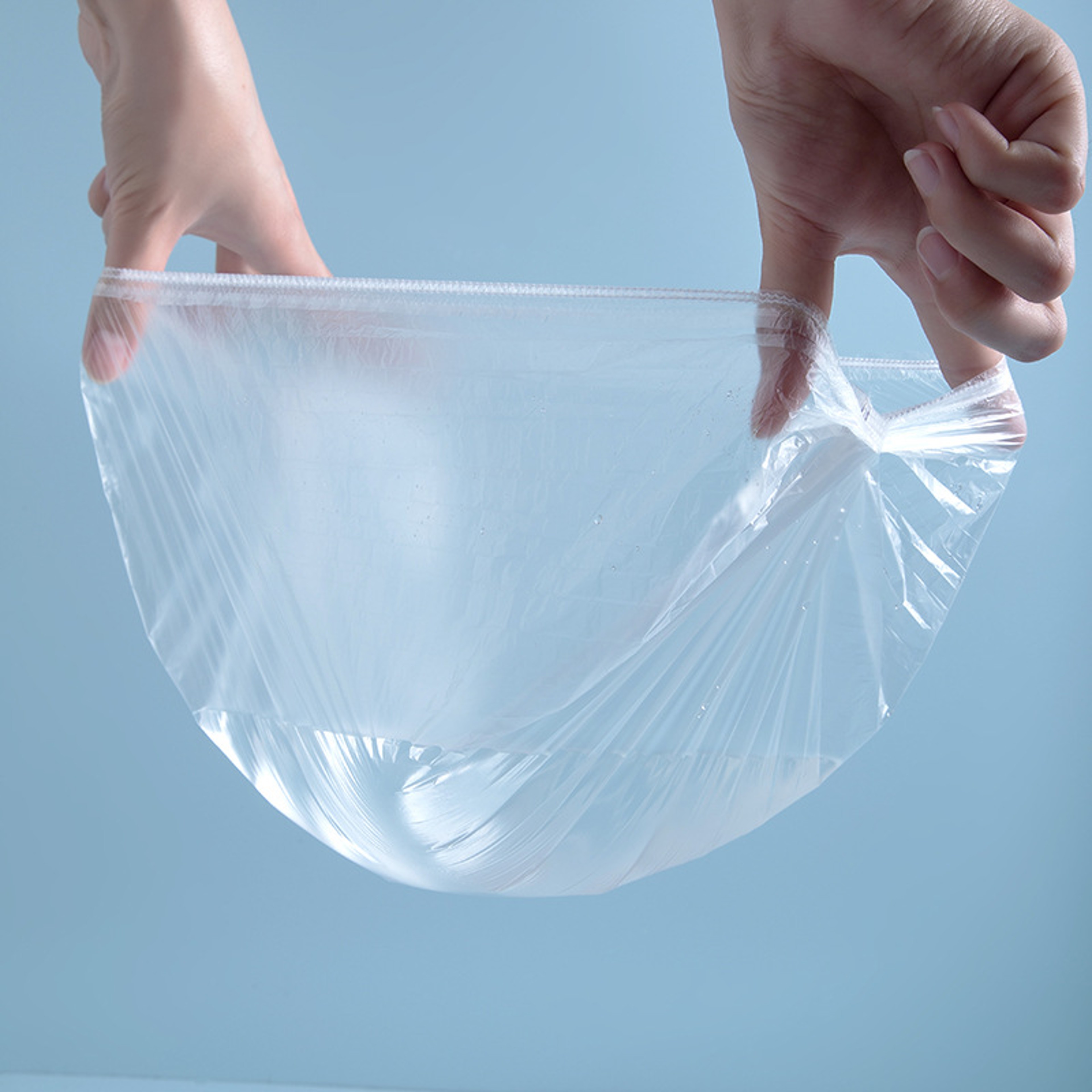 Disposable Waterproof Shower Caps – Elastic Hair Cap for Salon, Spa, and Bathroom Use – view 4