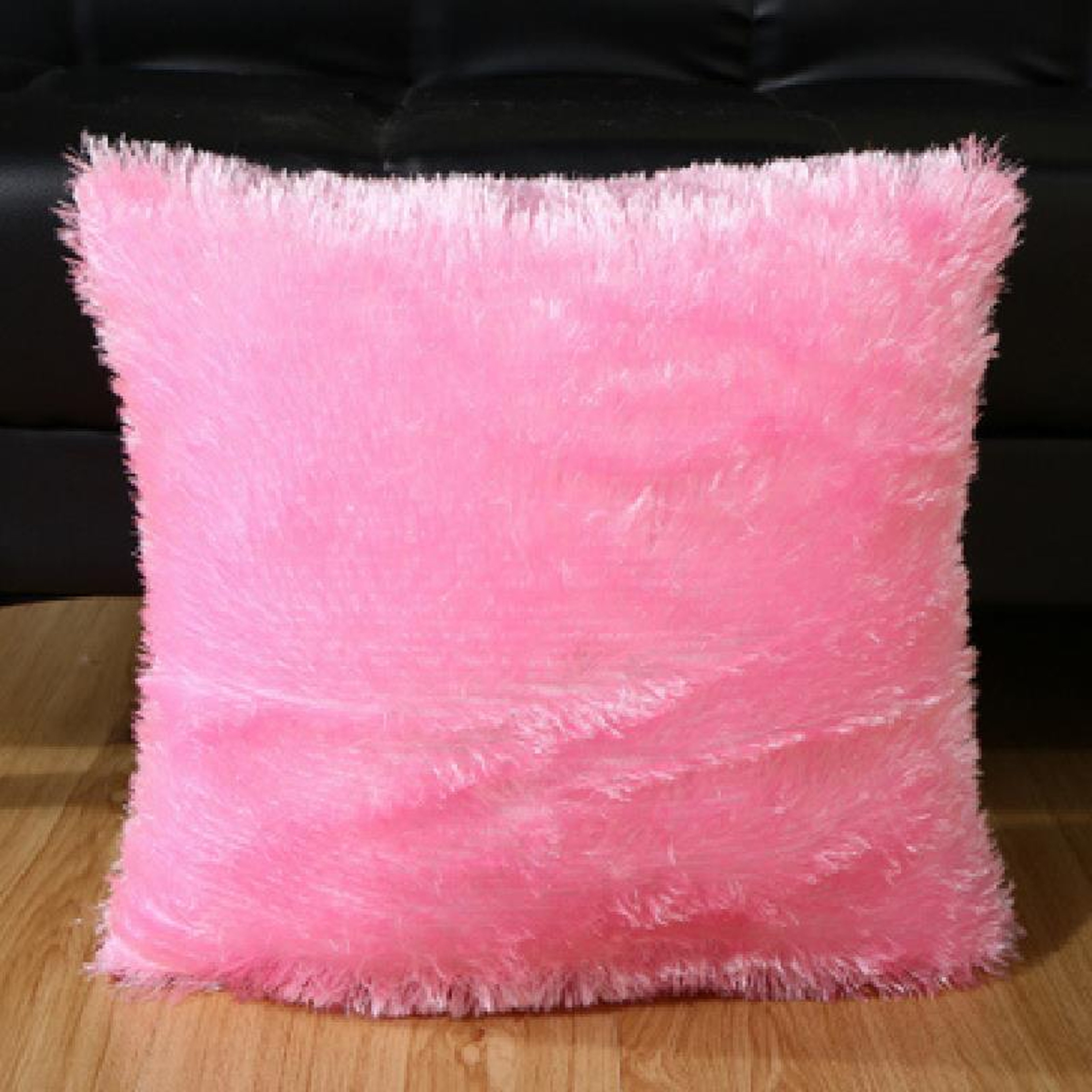 Soft Plush Velvet Cushion Cover  Luxurious Fluffy Sofa Pillow Case For Cozy Home Decor 4