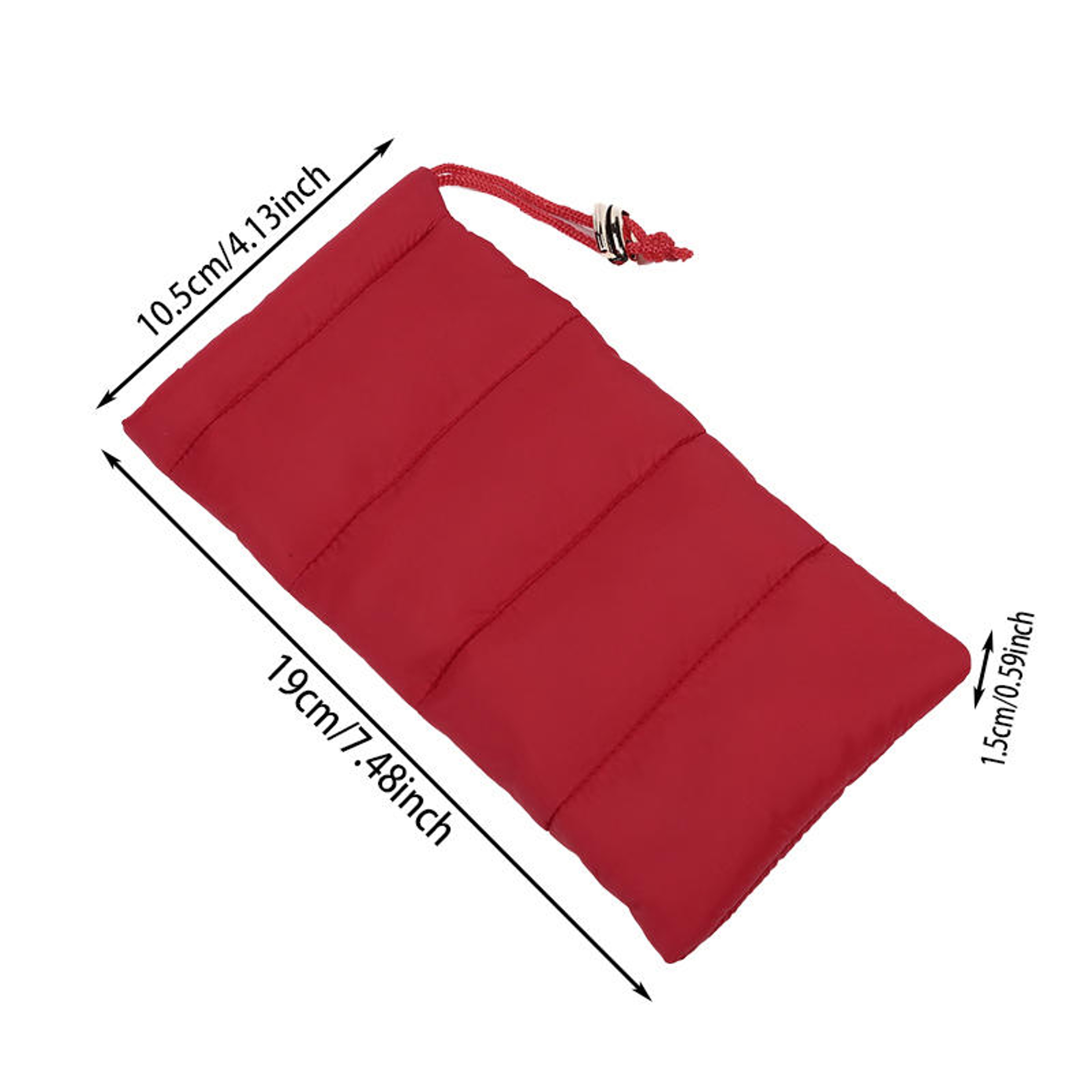 Down Cotton Sunglasses Case  Portable Drawstring Eyeglasses Organizer For Glasses Reading Eyewear A 6