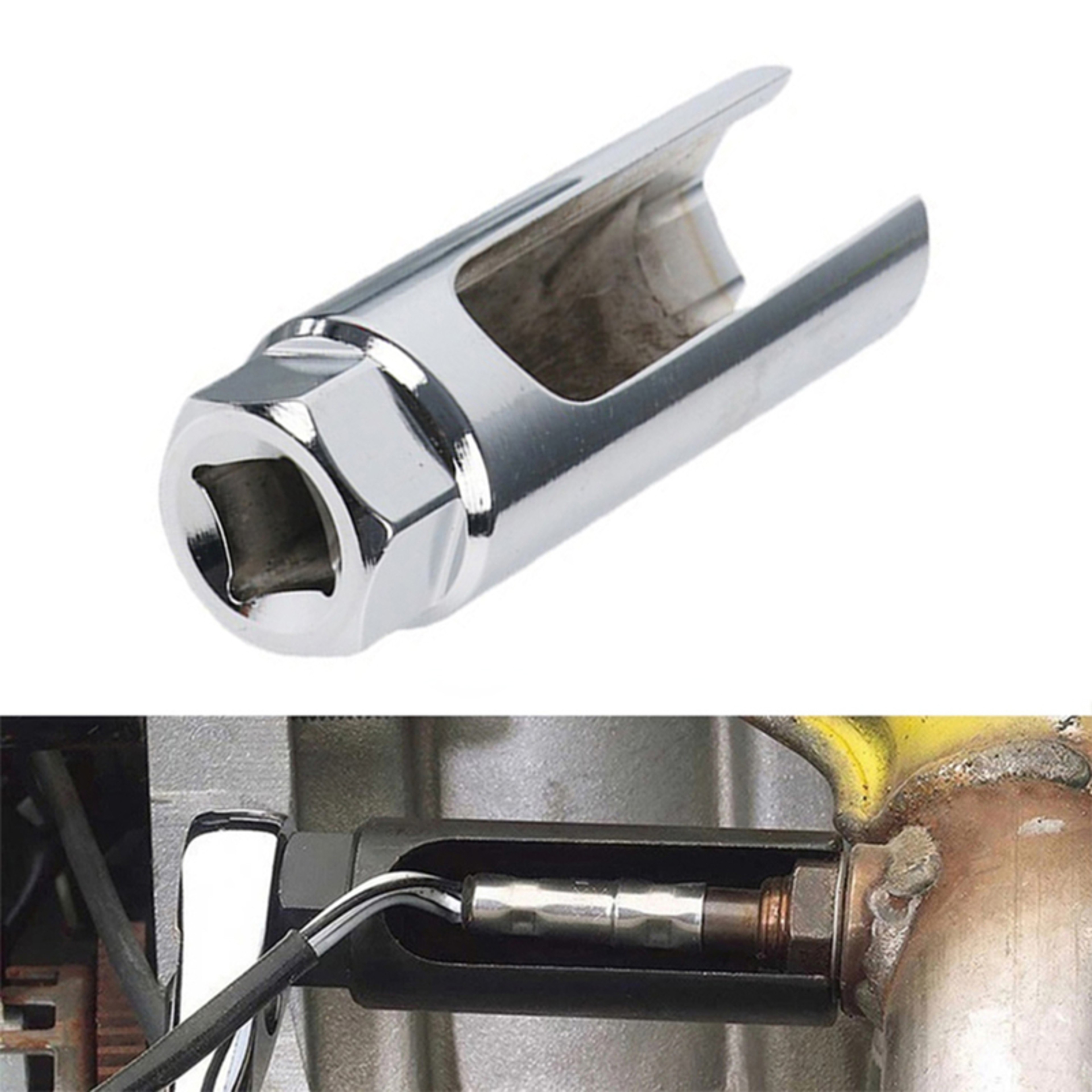 Universal Drive Car Oxygen Lambda Sensor Socket Wrench Tool  High Torque Durable Easy Installation 2