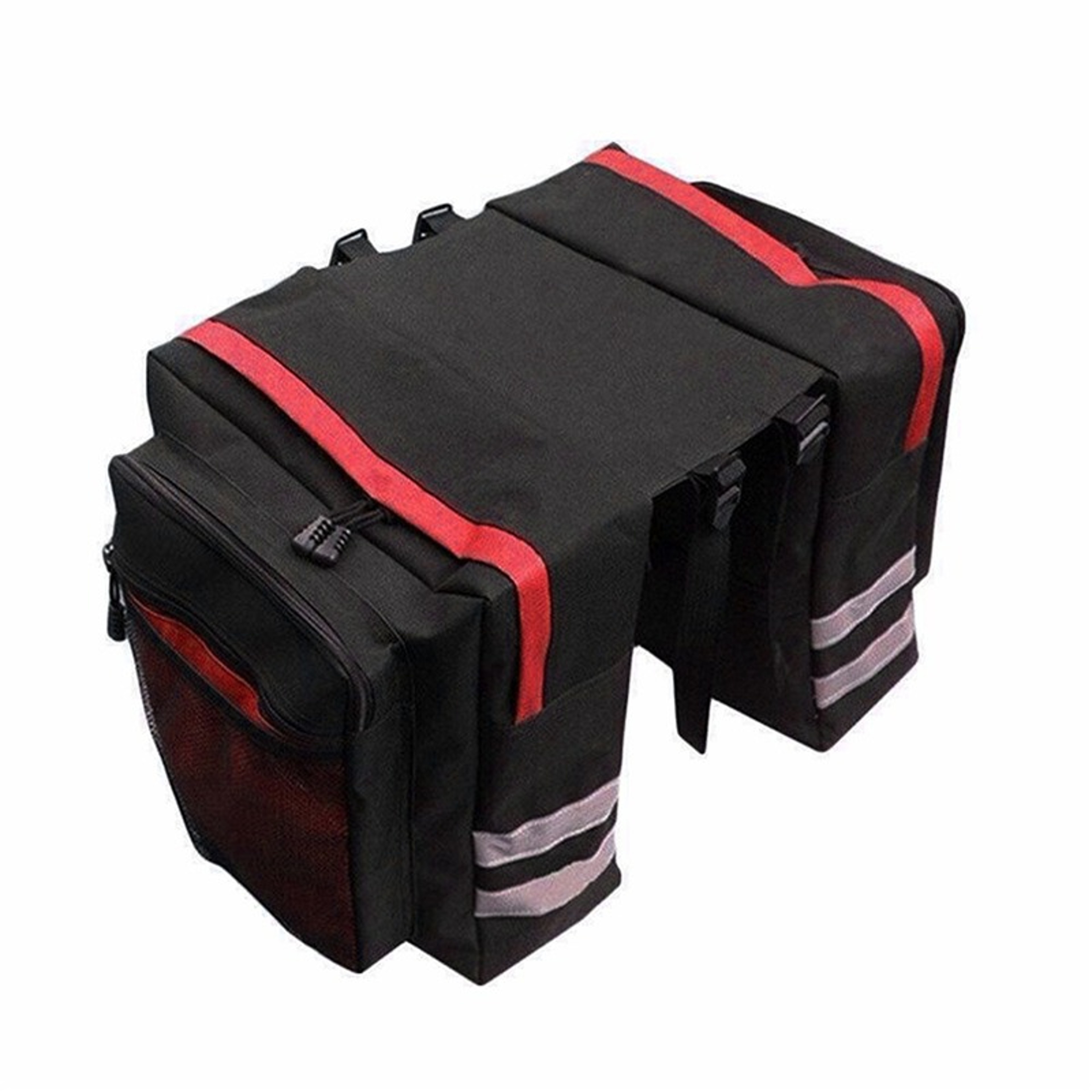 Bike Rear Rack Bag  Double Side Trunk Bag For Mountain  Road Bicycles Tail Seat Pack Luggage Carrie 4
