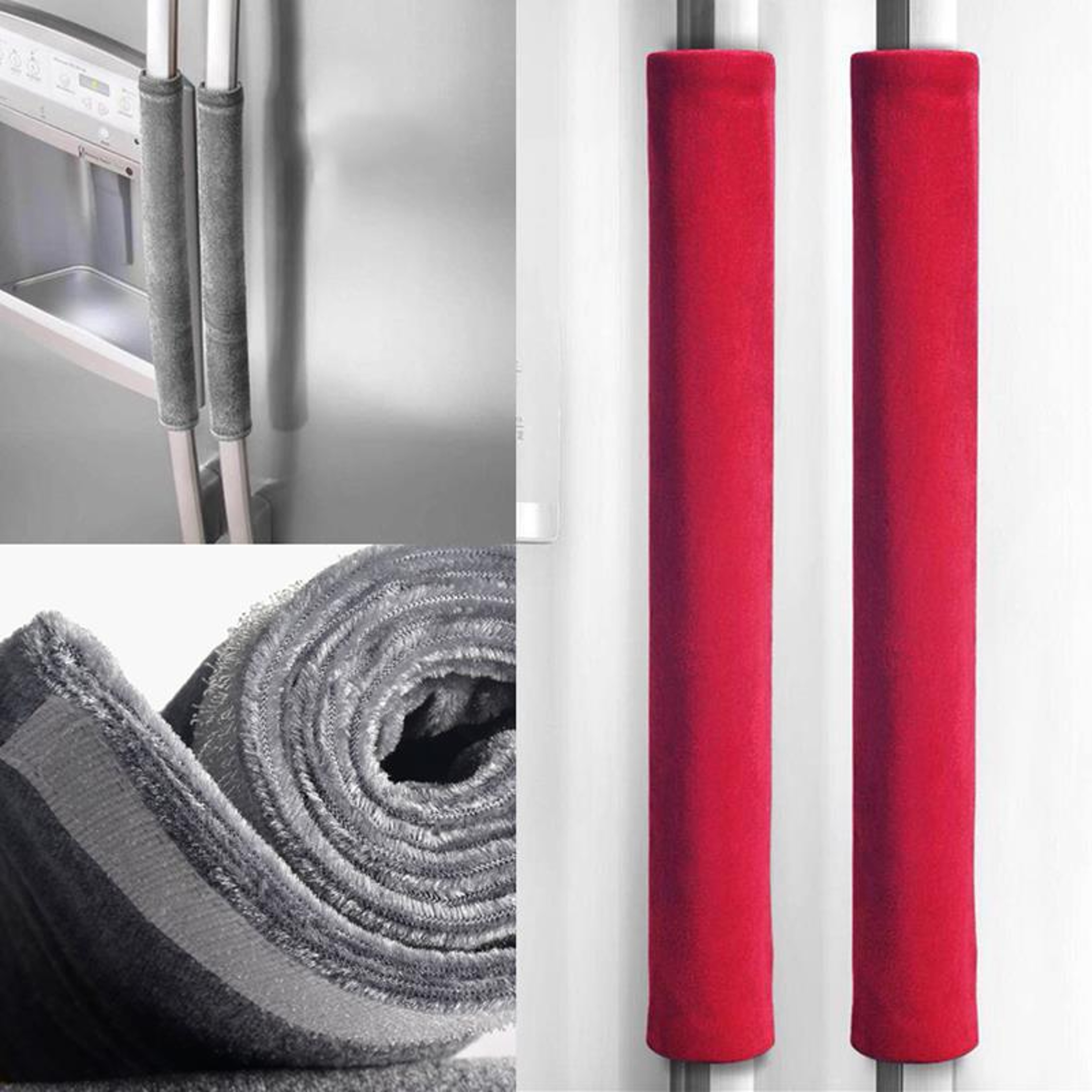Refrigerator Door Handle Covers  AntiSkid Protector Gloves For Fridge Oven And Microwave 1
