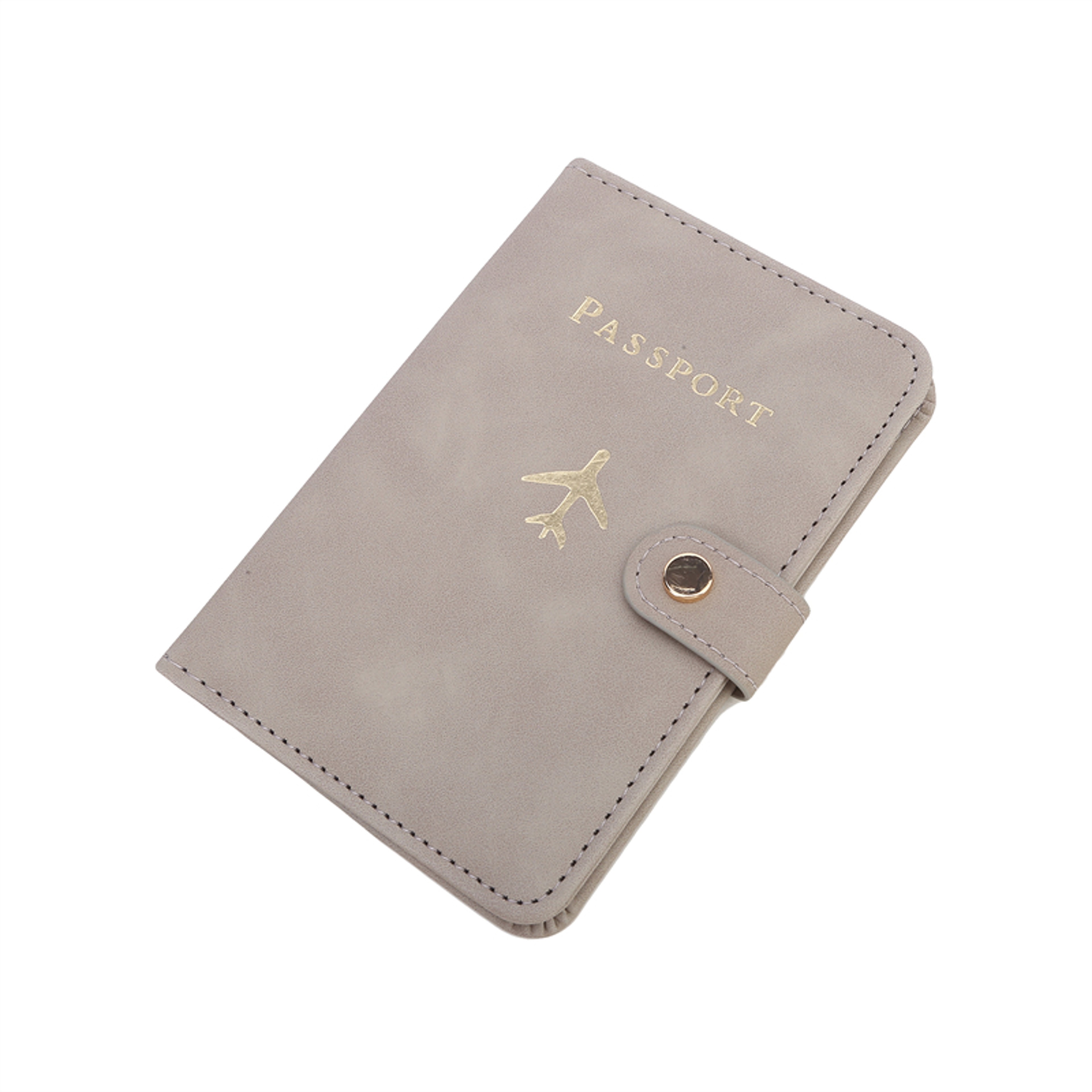 Travel Passport Cover For Men And Women  PU Leather Wallet With Card Slots 5