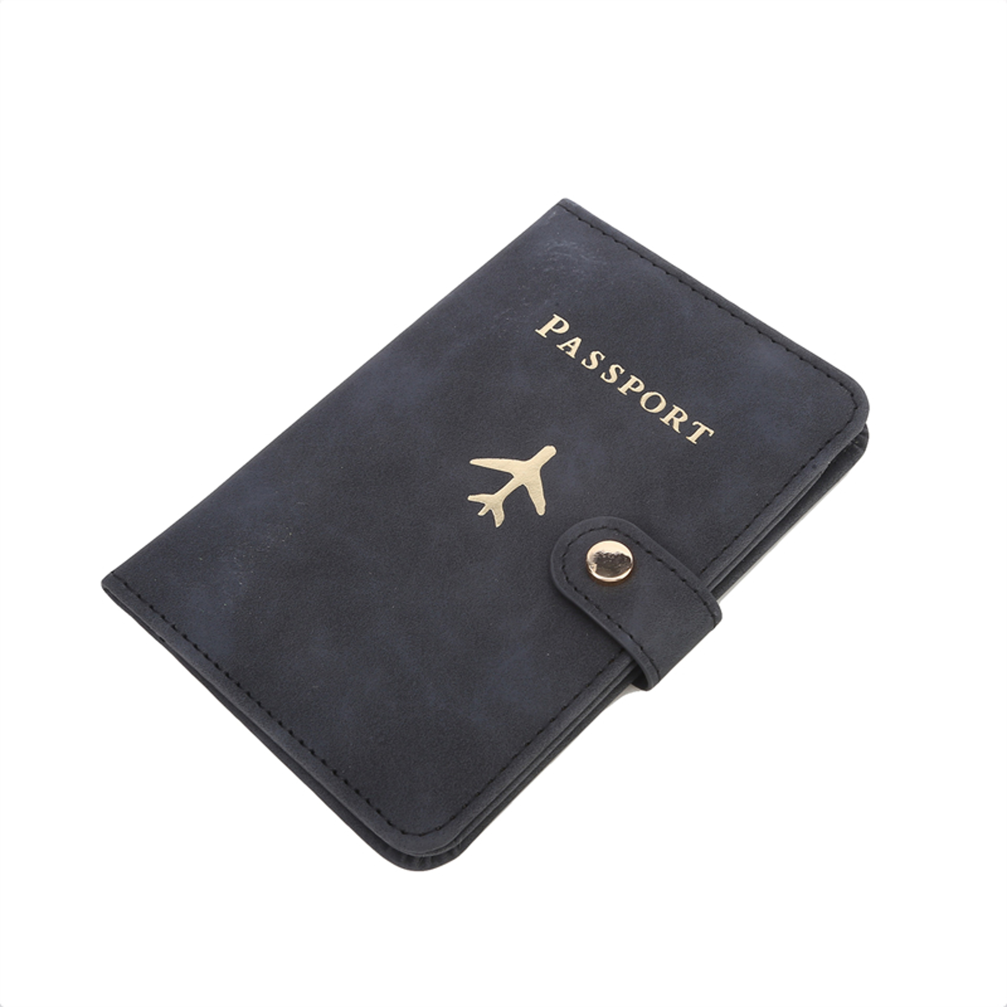 Travel Passport Cover For Men And Women  PU Leather Wallet With Card Slots 6