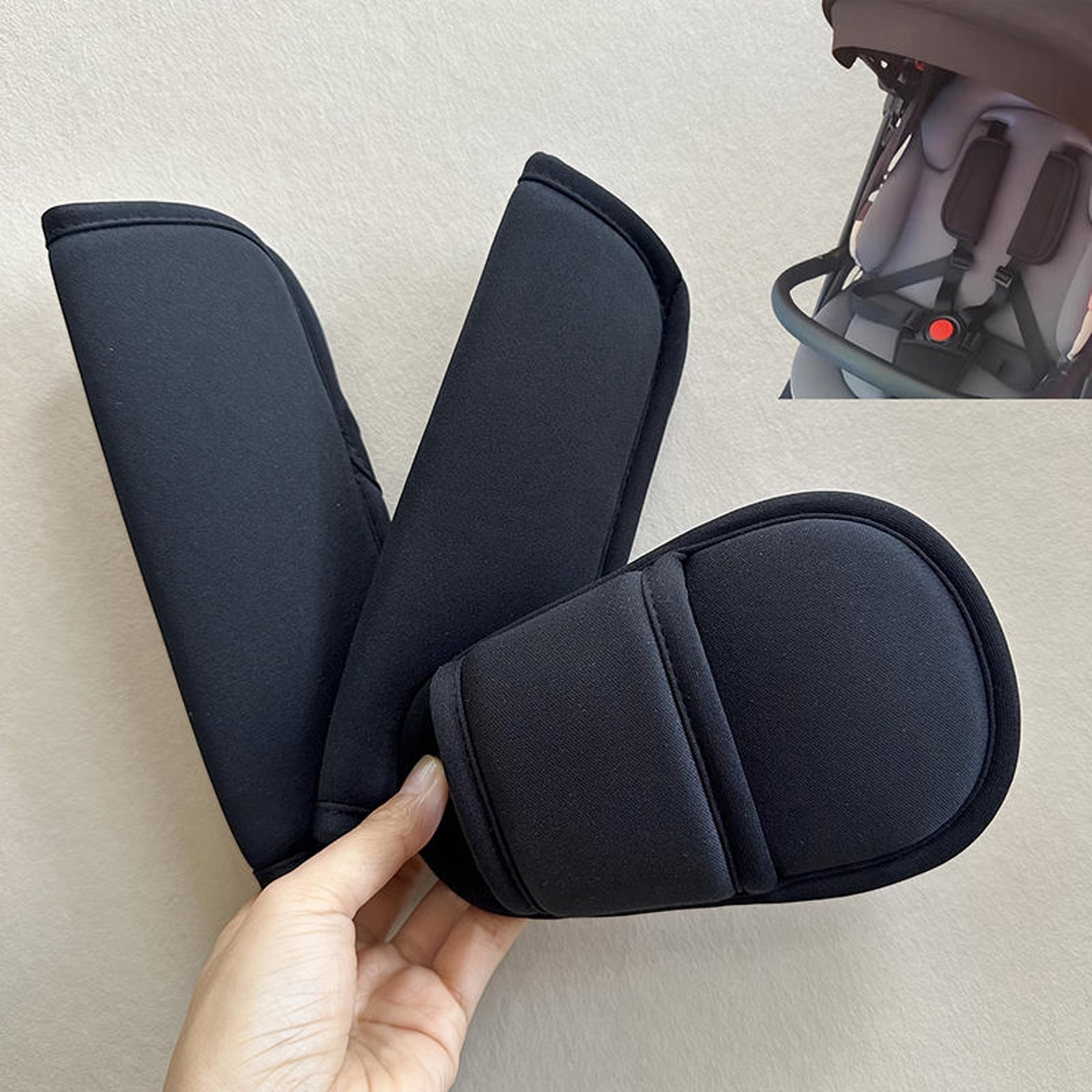 Universal Baby Safety Car Seat Belt Cushion Shoulder Pad  Soft Strap Vehicle Cover Protector For In 2