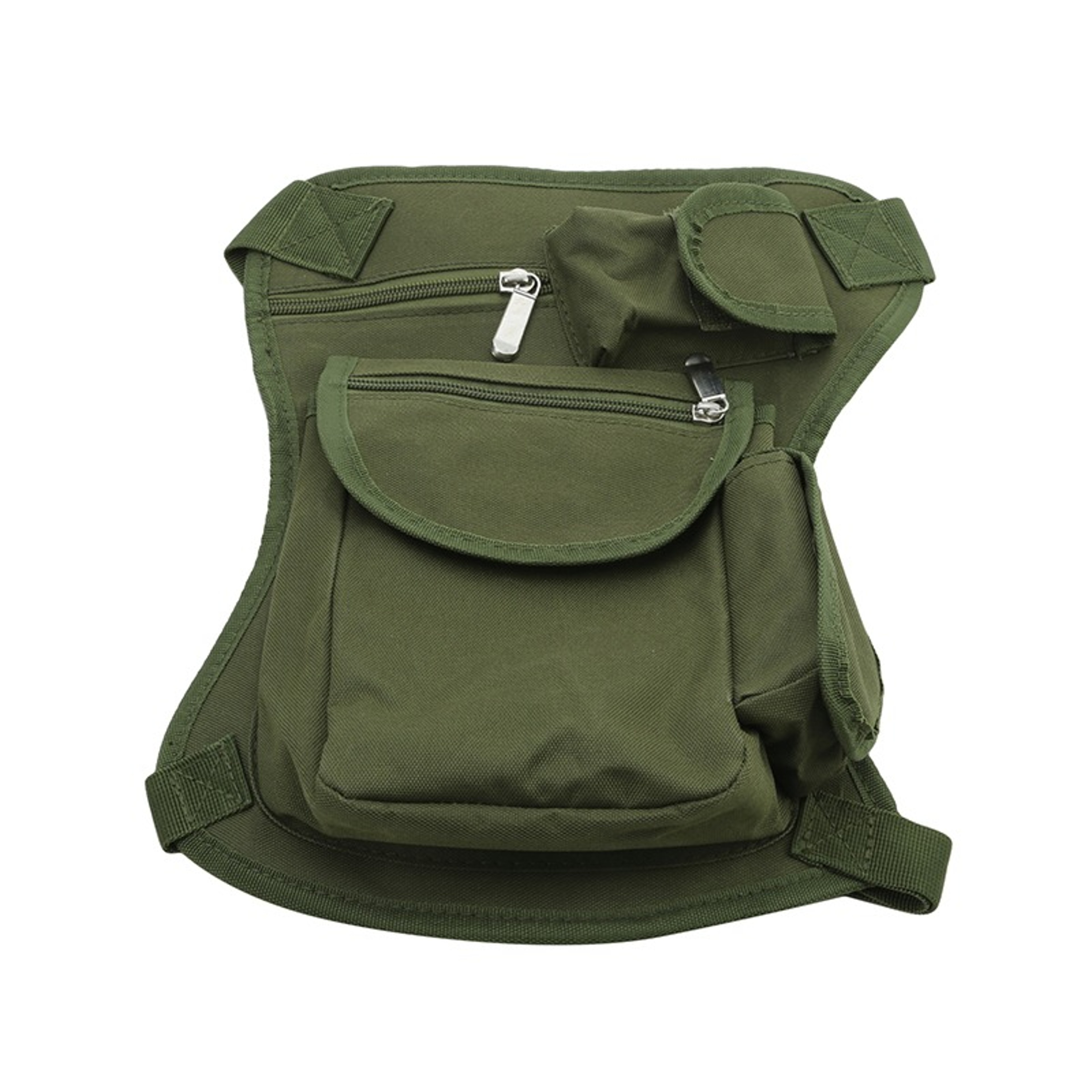 HighQuality Canvas Mens Drop Waist Fanny Pack  Durable Belt Bag For Bicycle  Motorcycle Use Work An 3