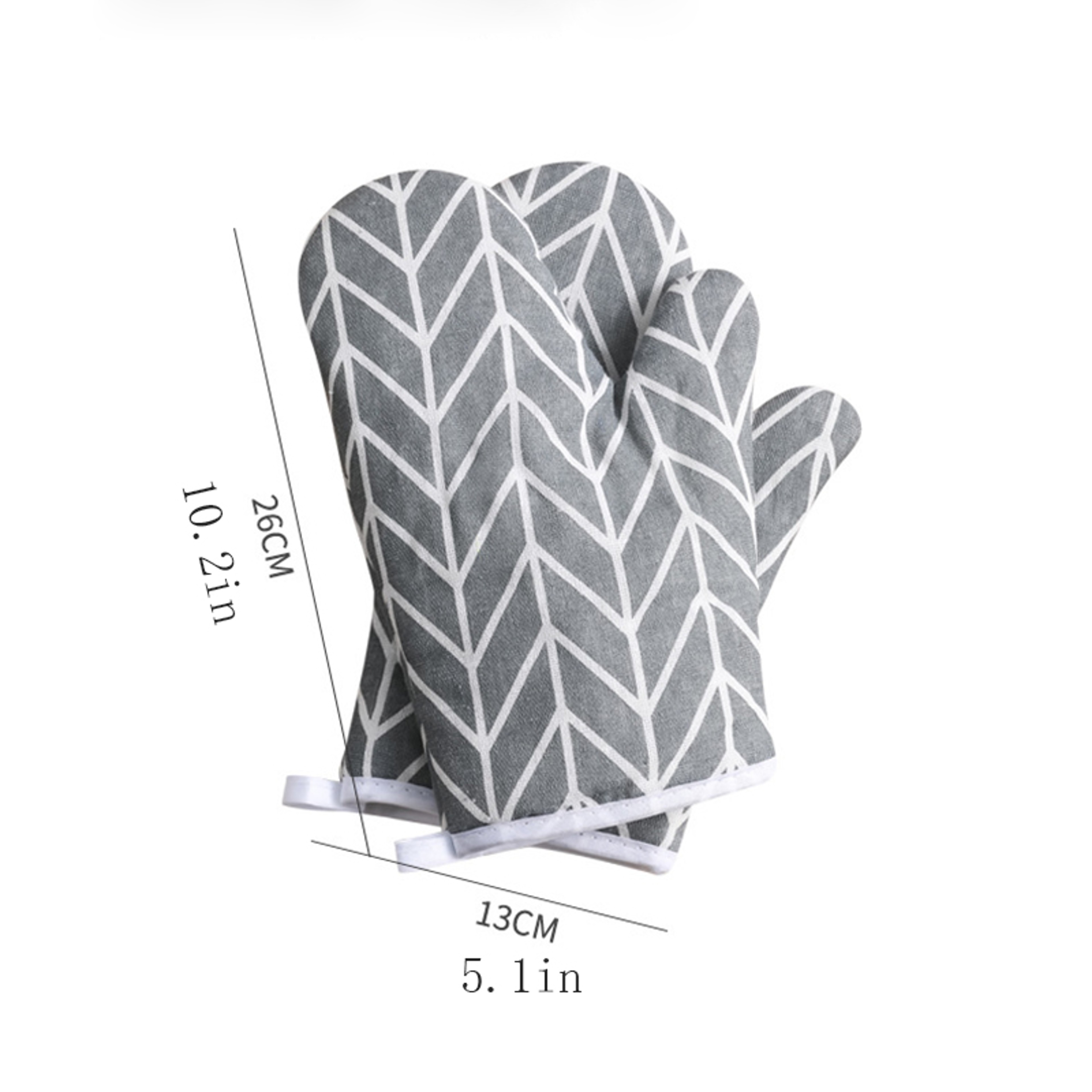 HeatResistant Kitchen Gloves  NonSlip AntiScald Oven  Microwave Gloves For Baking 7