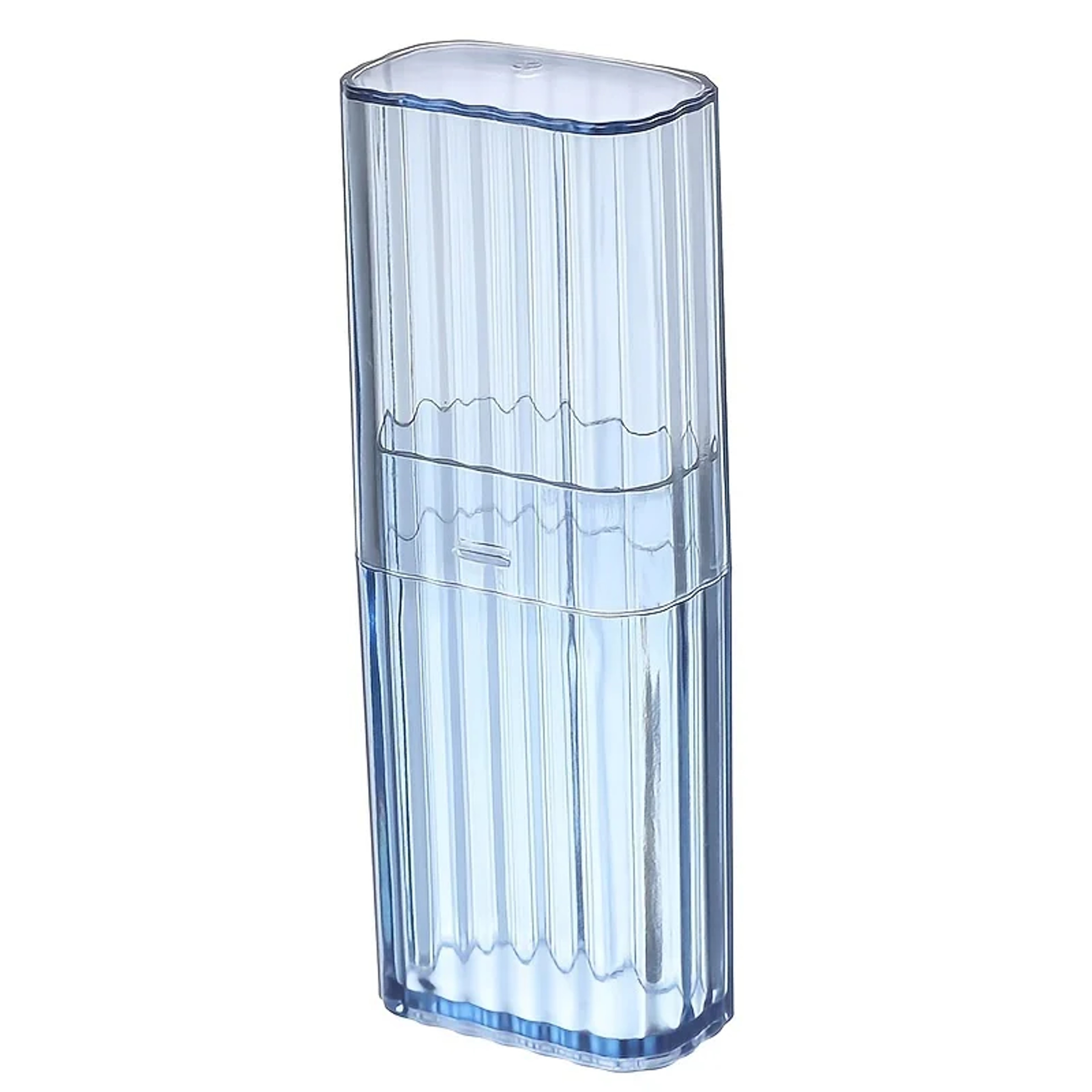 Portable Transparent Storage Box  Practical Case For Toothpicks  Cotton Swabs For Travel Or Busines 3