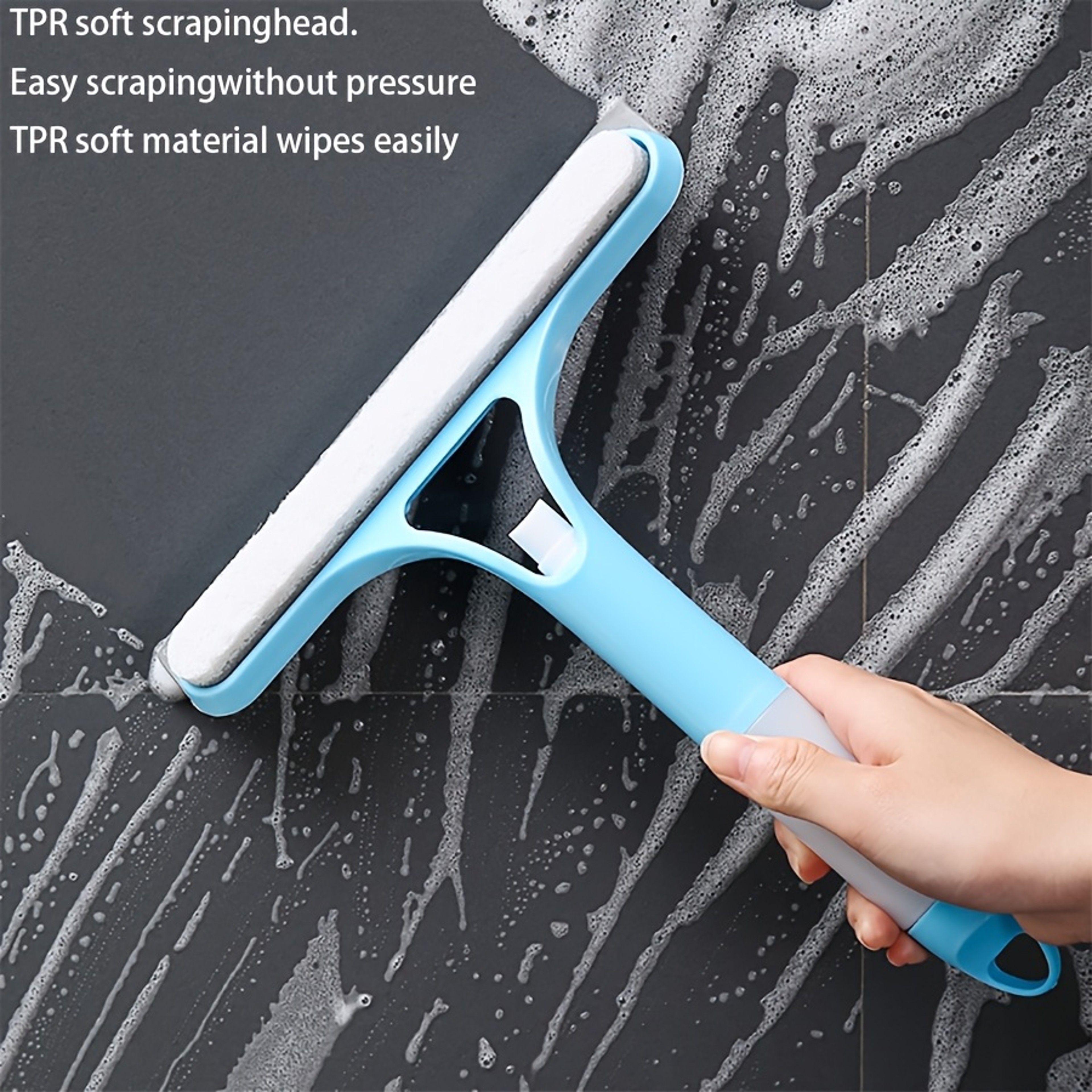 Glass Cleaning Tool For Home Bathroom Mirror And Windows  Water Wiper Squeegee For Shower And Glass 2
