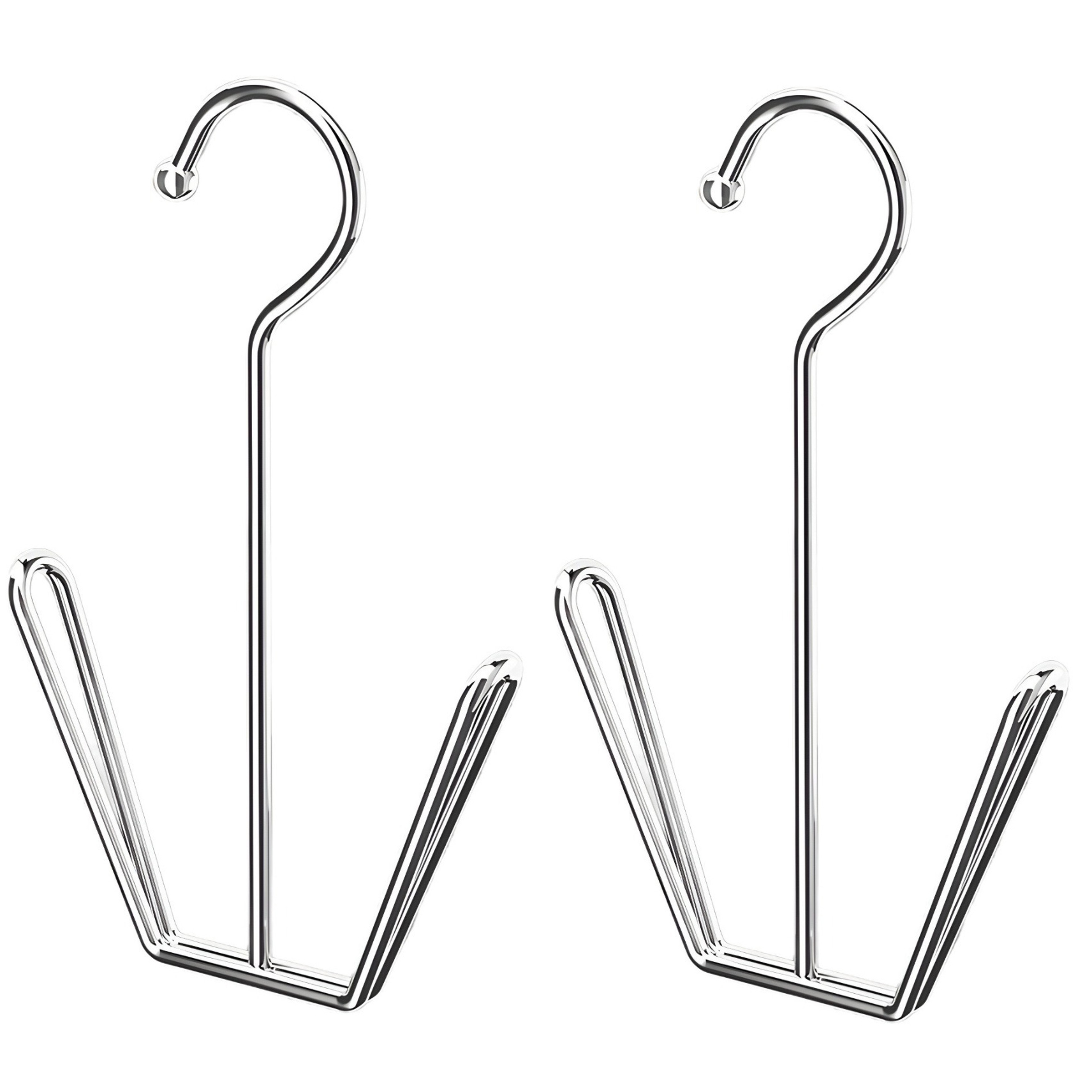Stainless Steel Hanging Shoe Rack Organizer  SpaceSaving Bathroom And Entryway Storage Solution 4