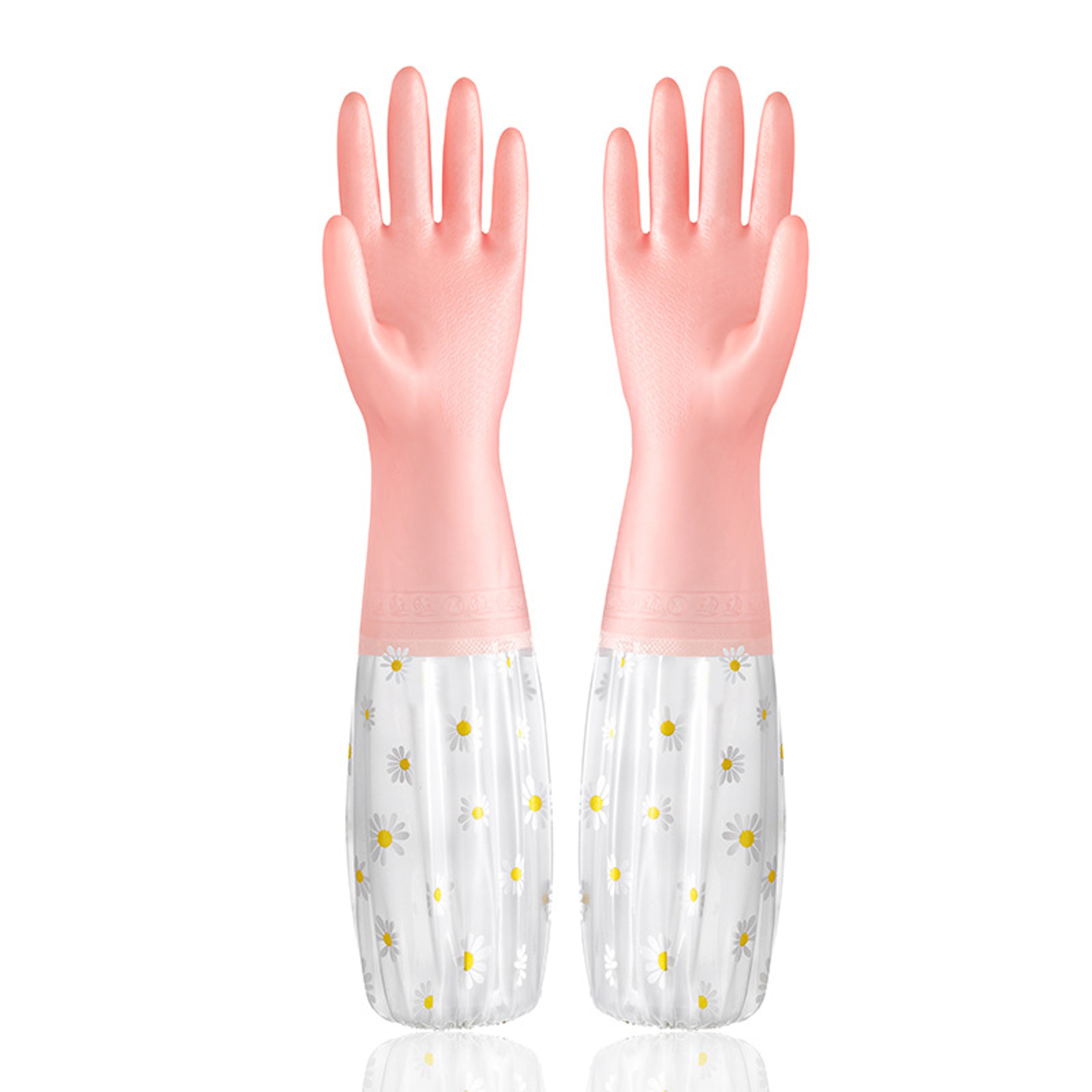 Durable Thermal Dishwashing Gloves Waterproof NonSlip  HeatResistant 2