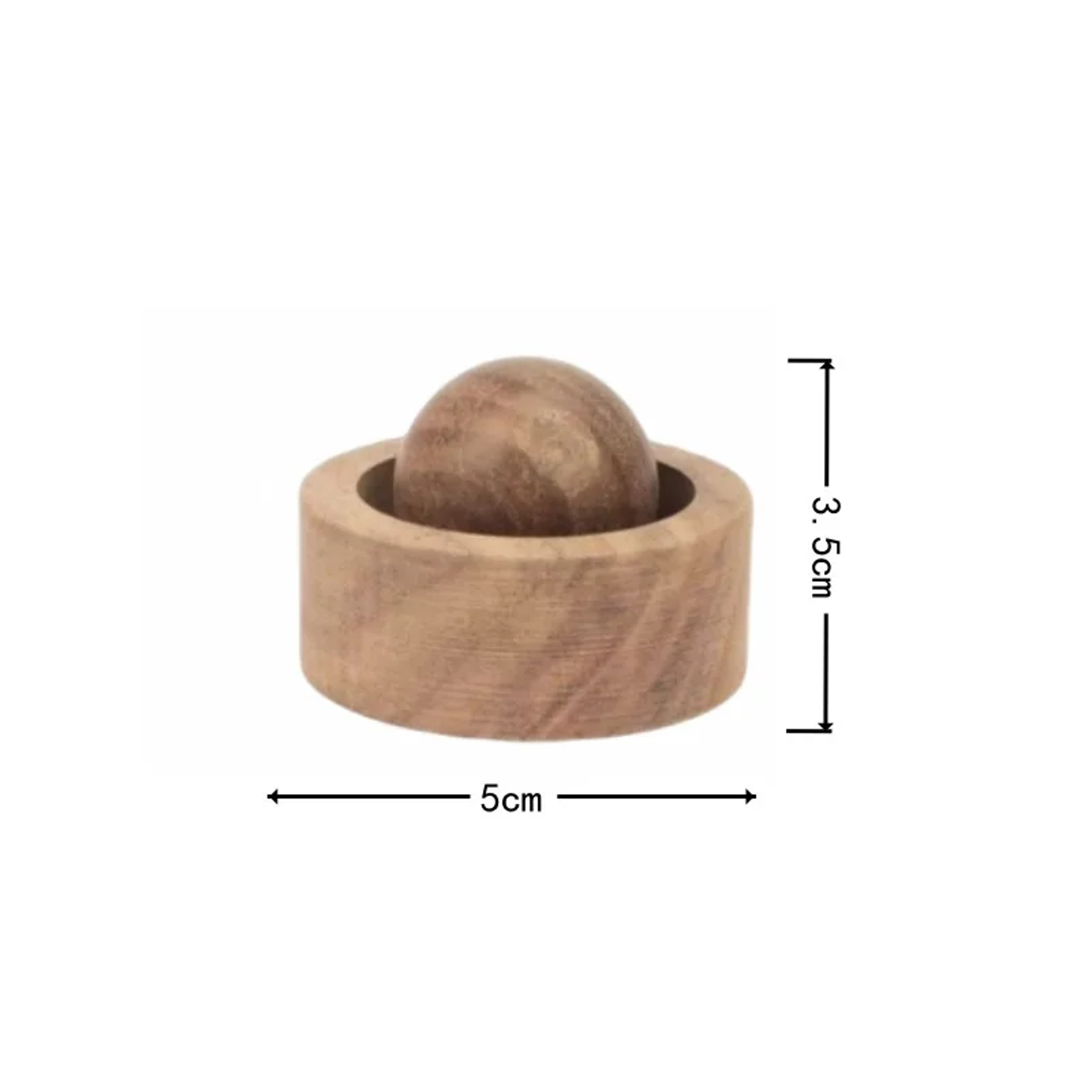 Wooden Aromatherapy Diffuser Set For Home And Office  Natural Wood Sphere Diffuser For Odor Elimina 6