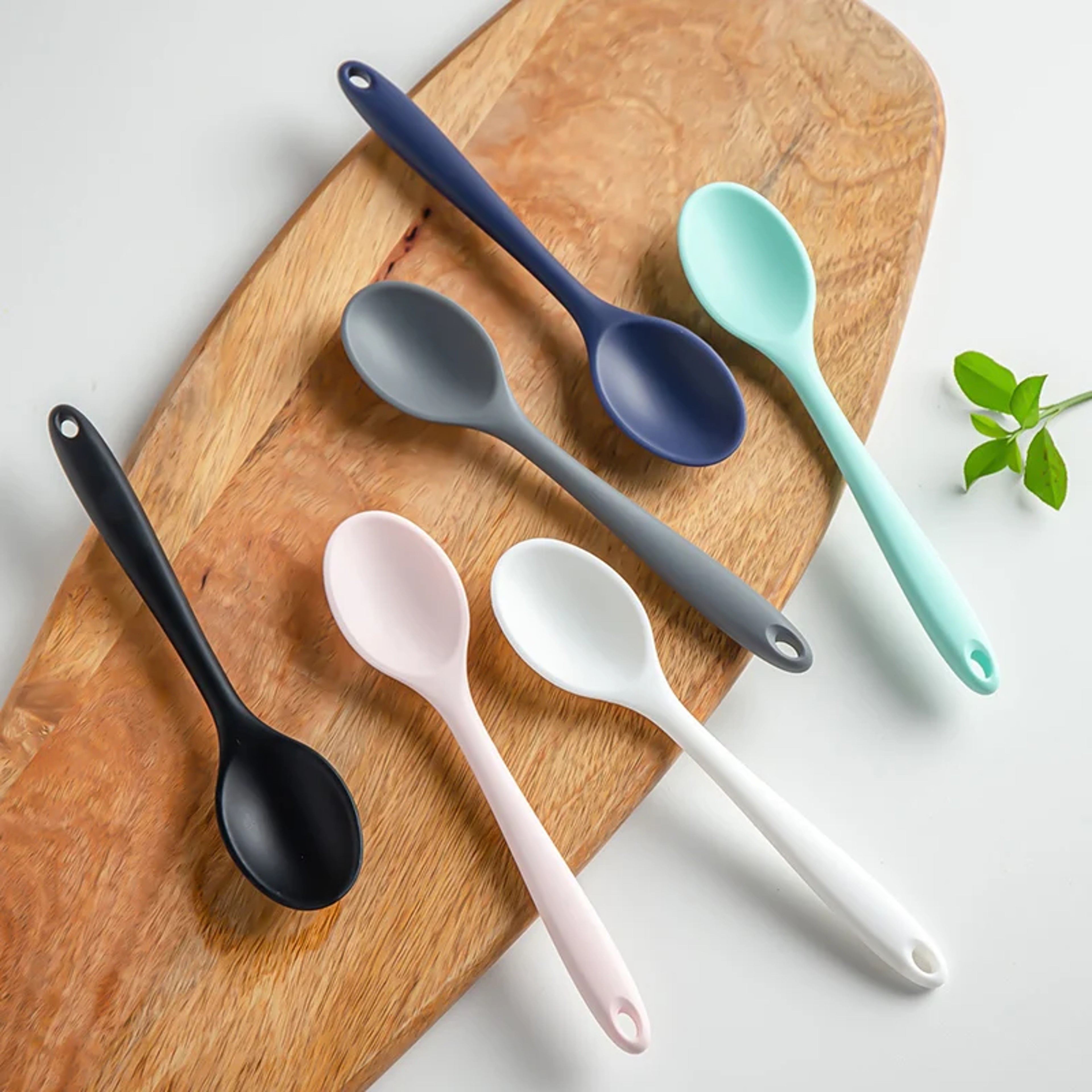 Silicone Spoon Mixing Ladle  Versatile Kitchen Tool For Stirring  Serving Soups Stews And More 1