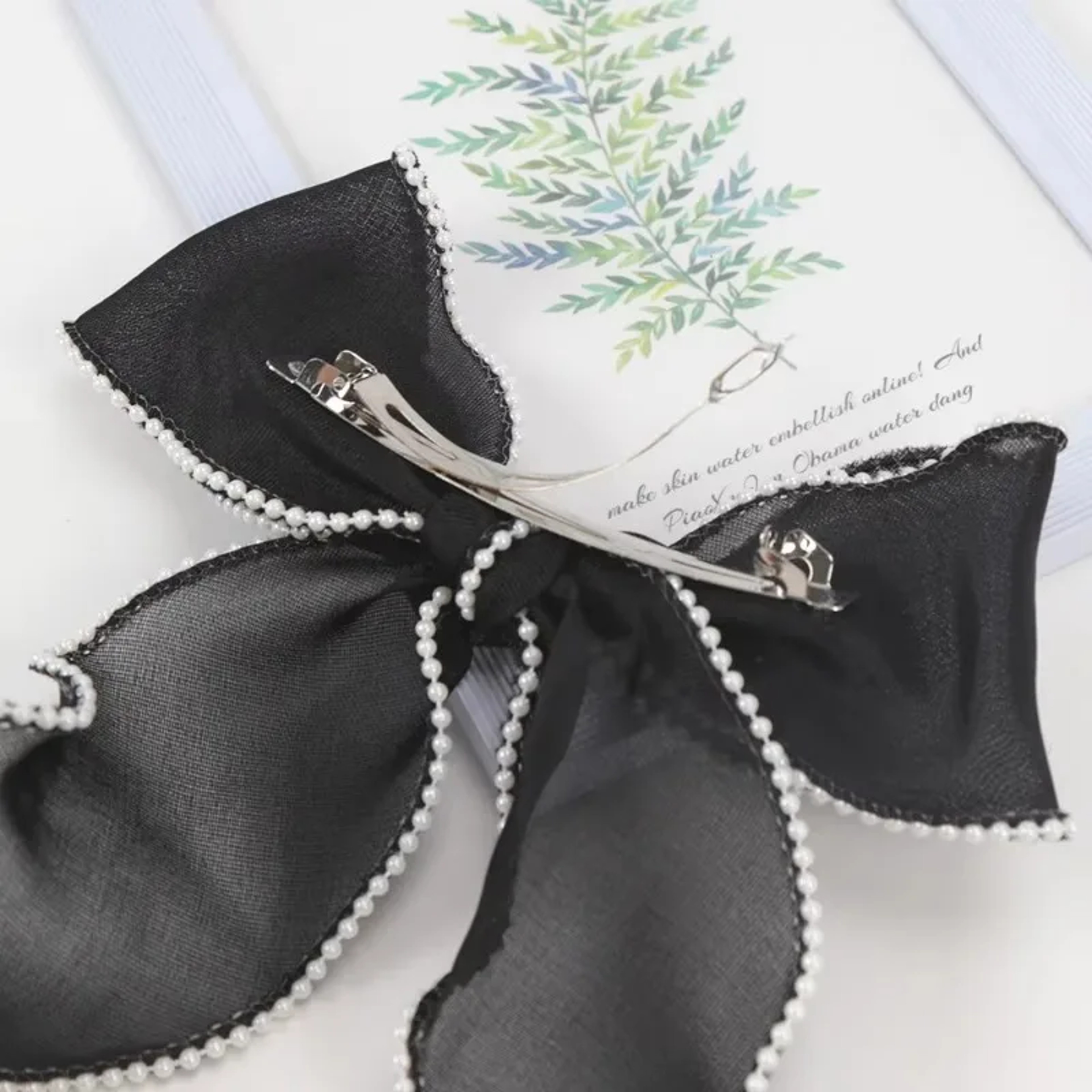 Cute Bow Hair Clip For Women  Solid Color Ponytail Clip Stylish Hairpin Barrettes Perfect Gift For  2