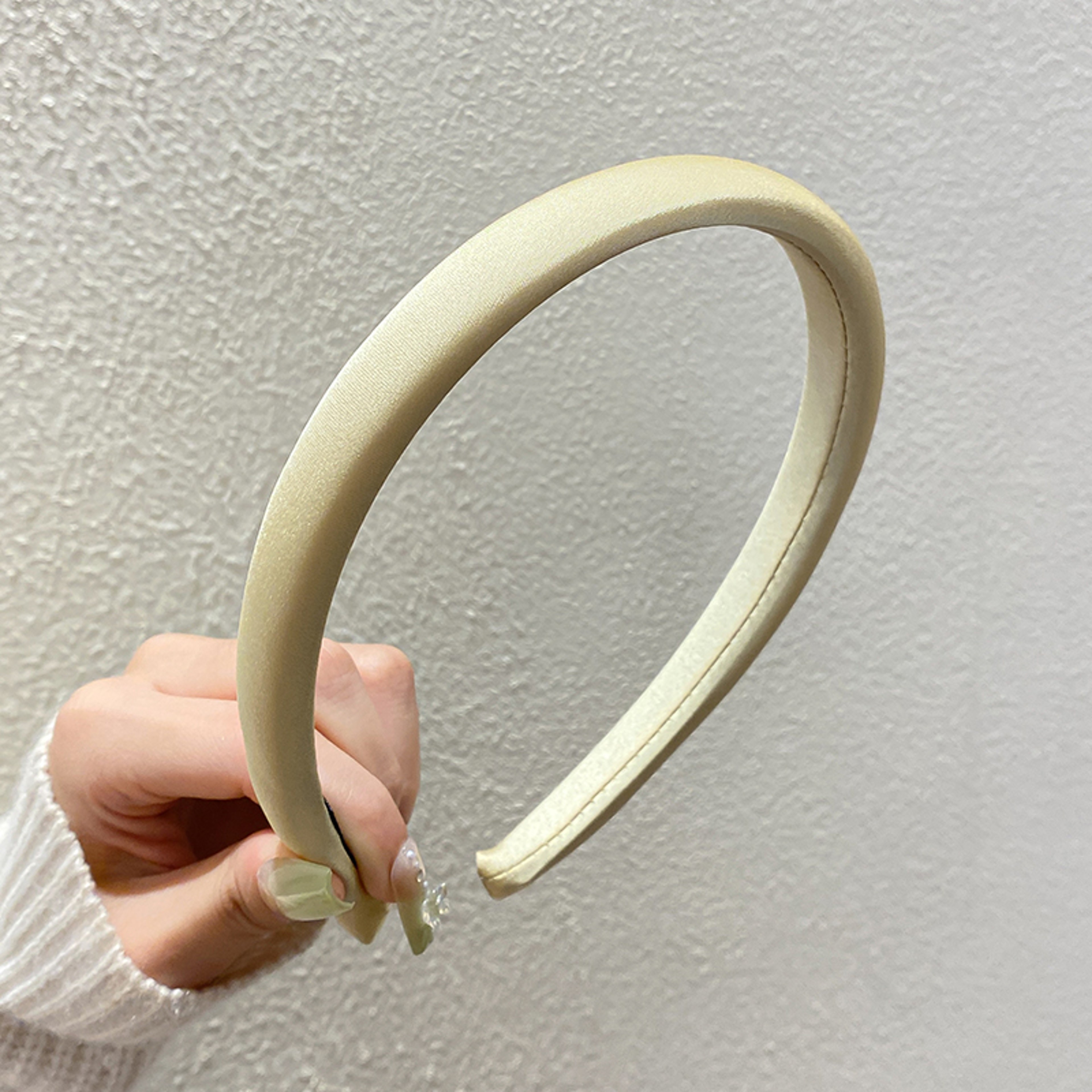 Stylish Solid Fabric Headband For Women  Simple Korean Design AllMatch Hair Hoop Accessory For Girl 7