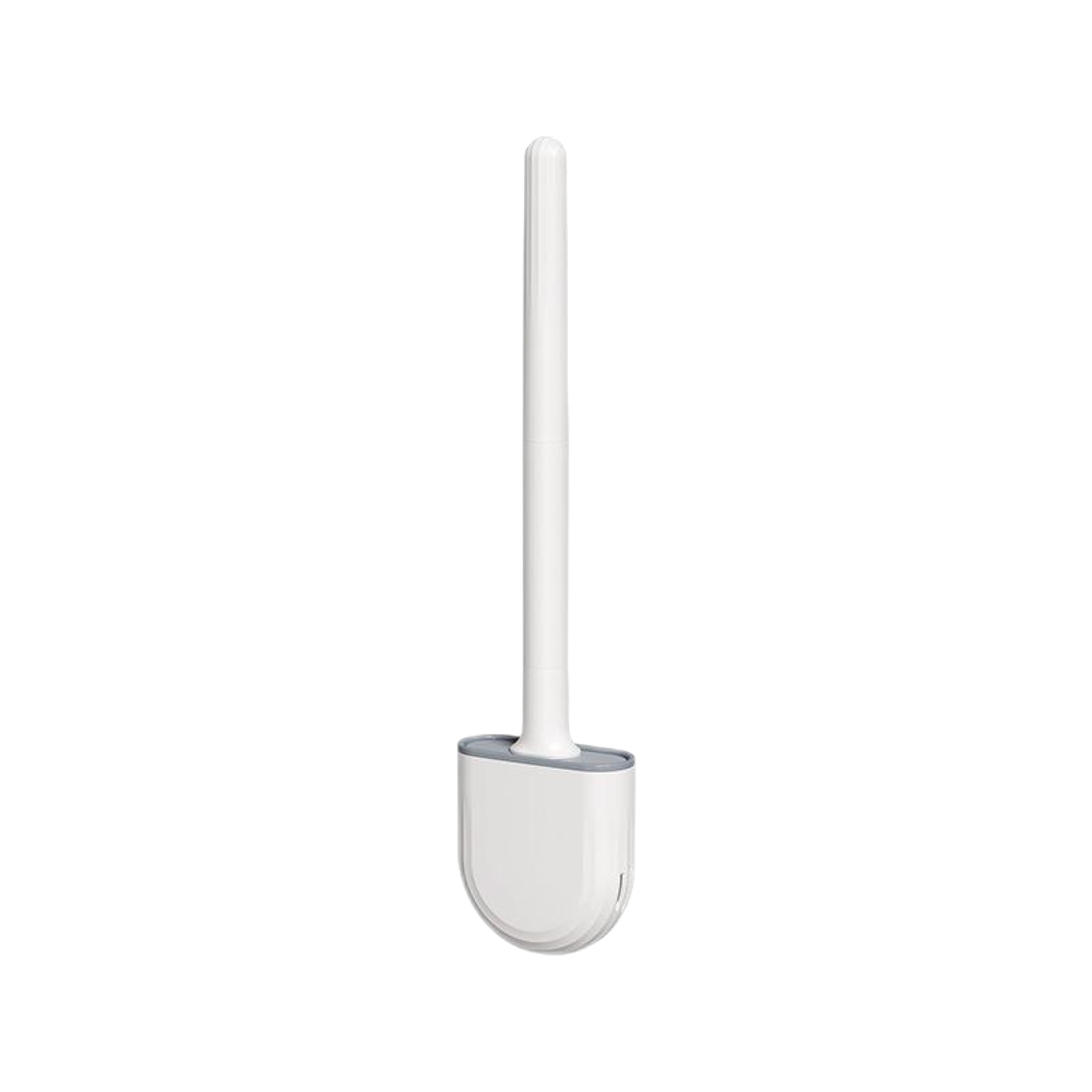 Wall Hanging Silicone Toilet Brush  Durable EasytoClean Long Handle Bathroom Brush For Efficient To 5