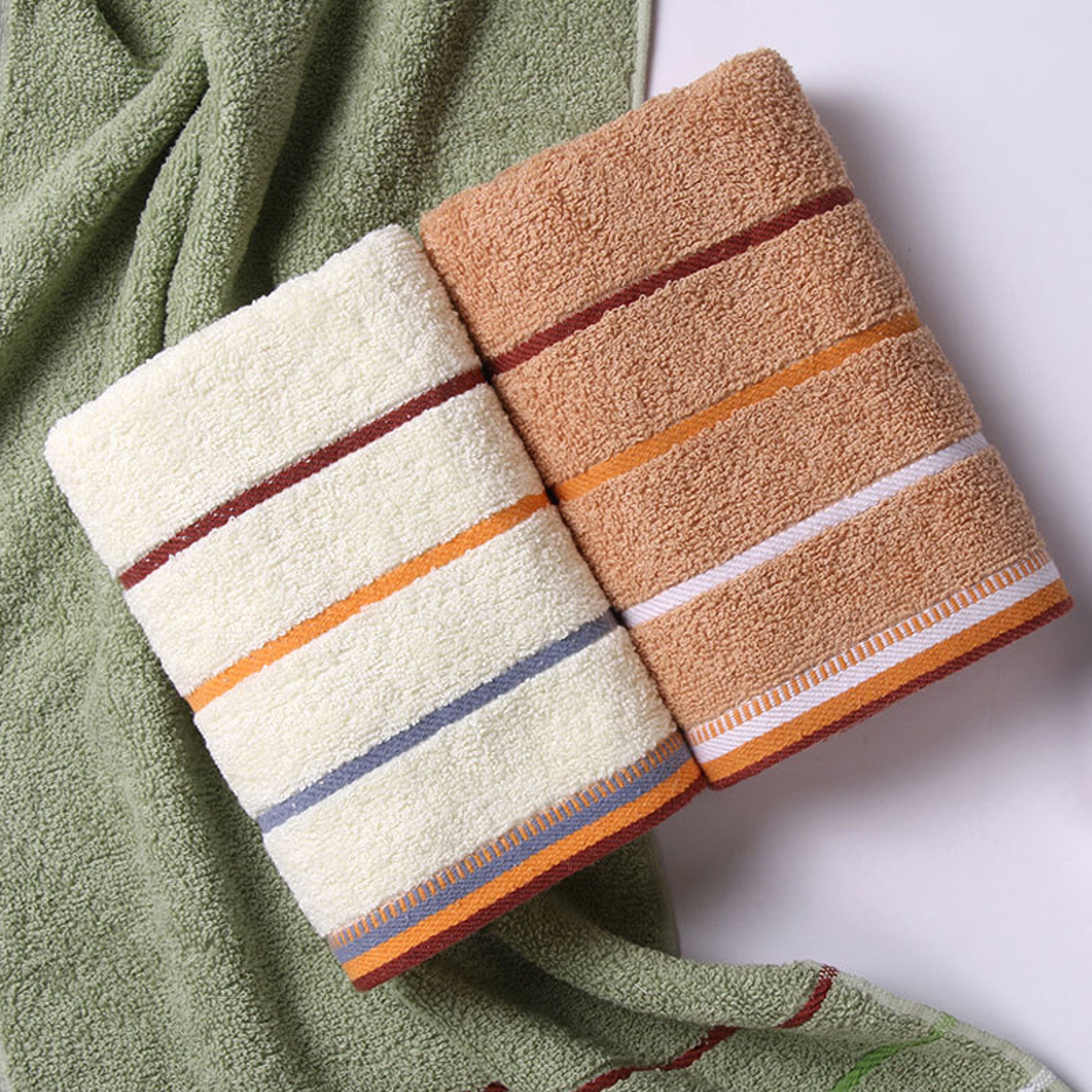 Thickened Cotton Bathroom Hand Towels For Adults  Super Absorbent For Home Travel And Hotels 1