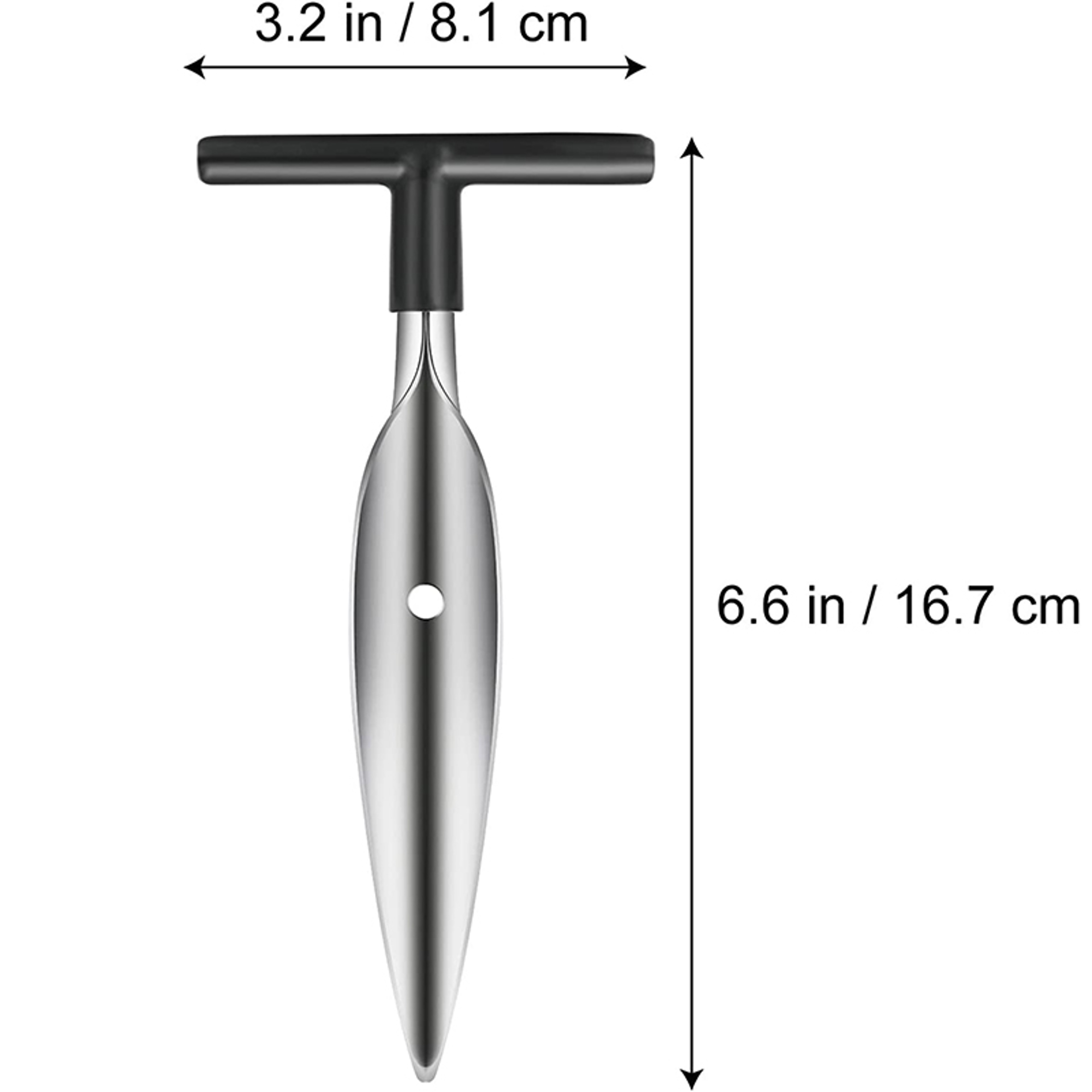 Stainless Steel Coconut Opener & Scraper Knife - Easy Coconut Punch Opener Tool – view 3
