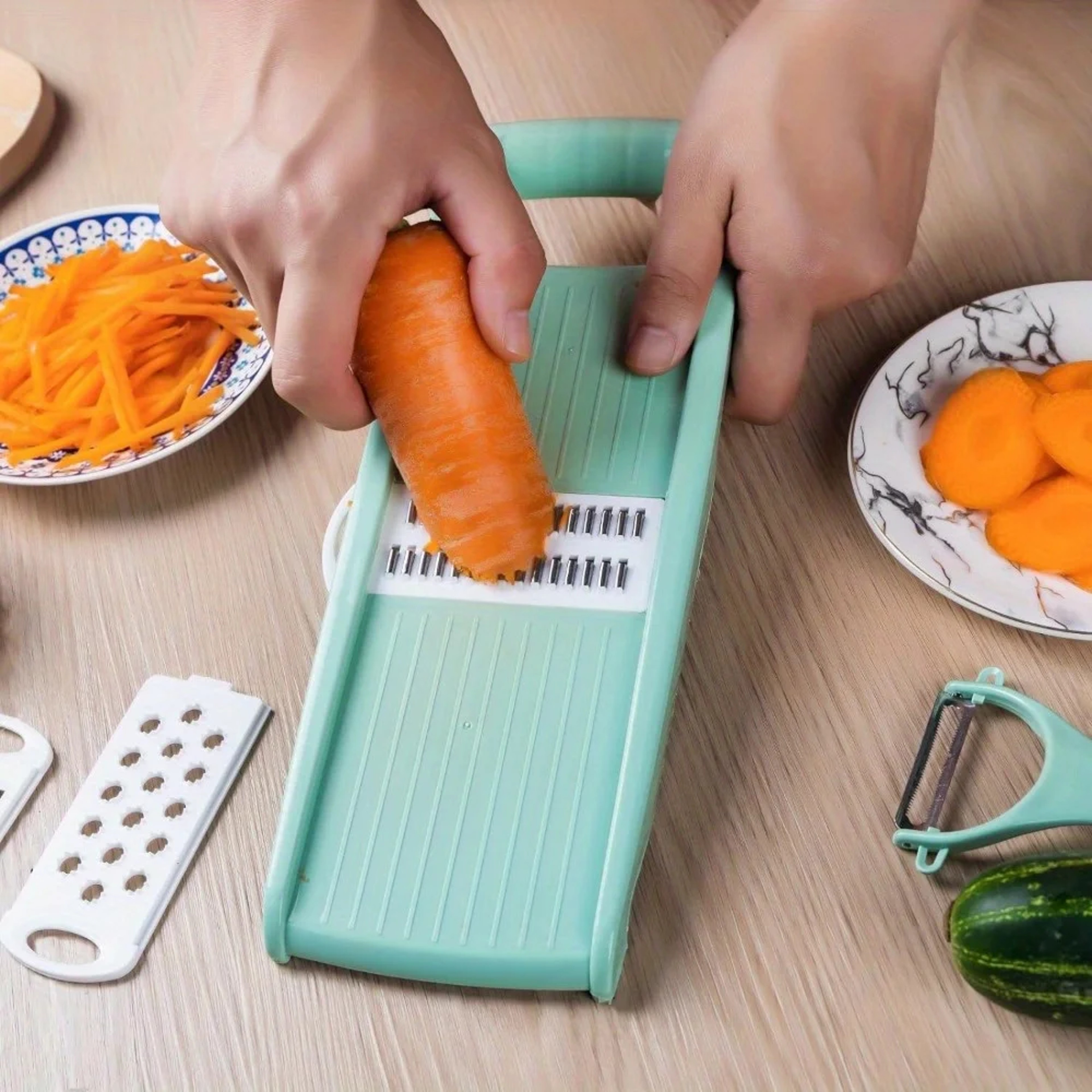 Multifunctional Manual Vegetable  Fruit Slicer  Potato  Veggie Cutter For Quick Easy Food Prep 0
