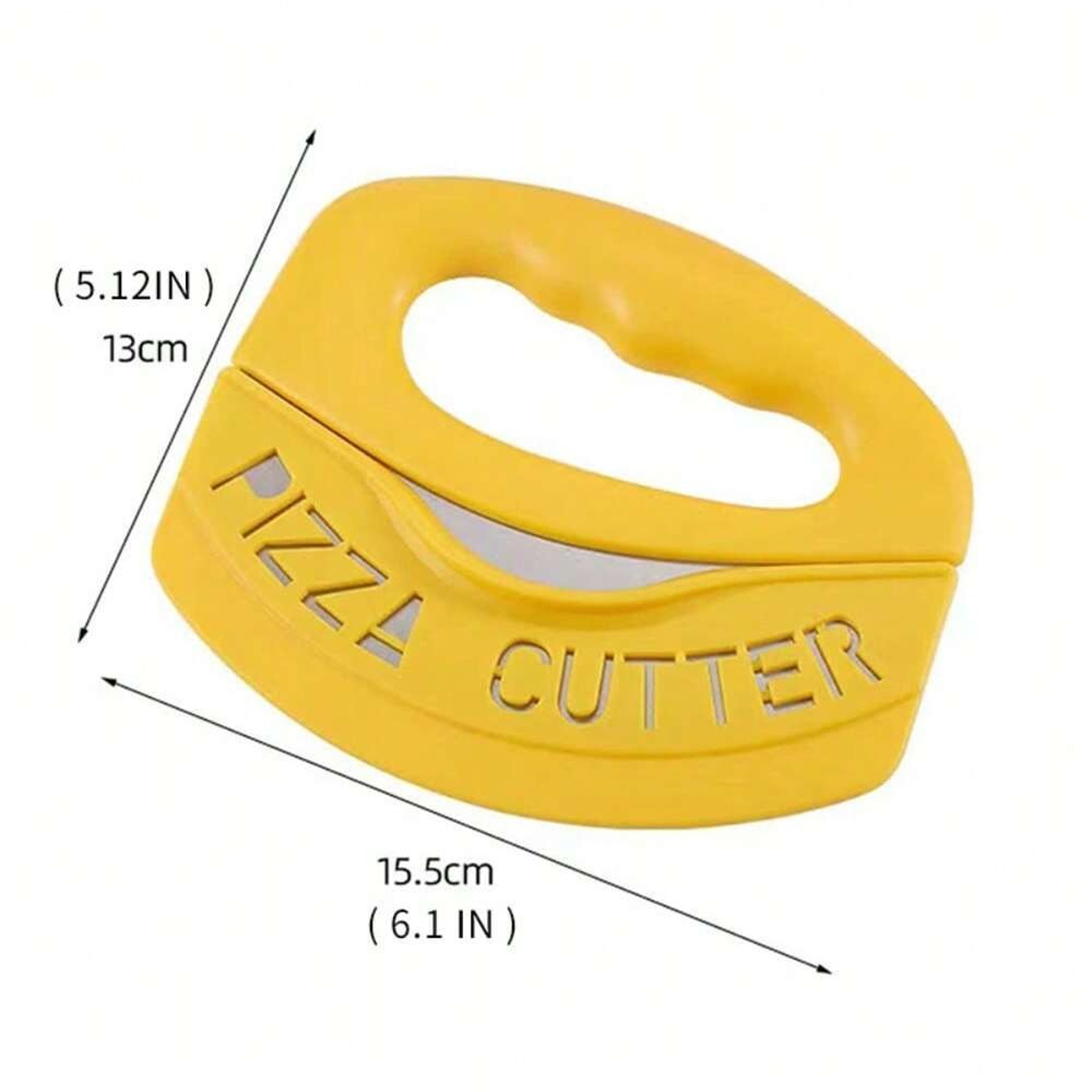 Stainless Steel Pizza Cutter With Cover  Precise And Effortless Pizza Slicing Tool 4