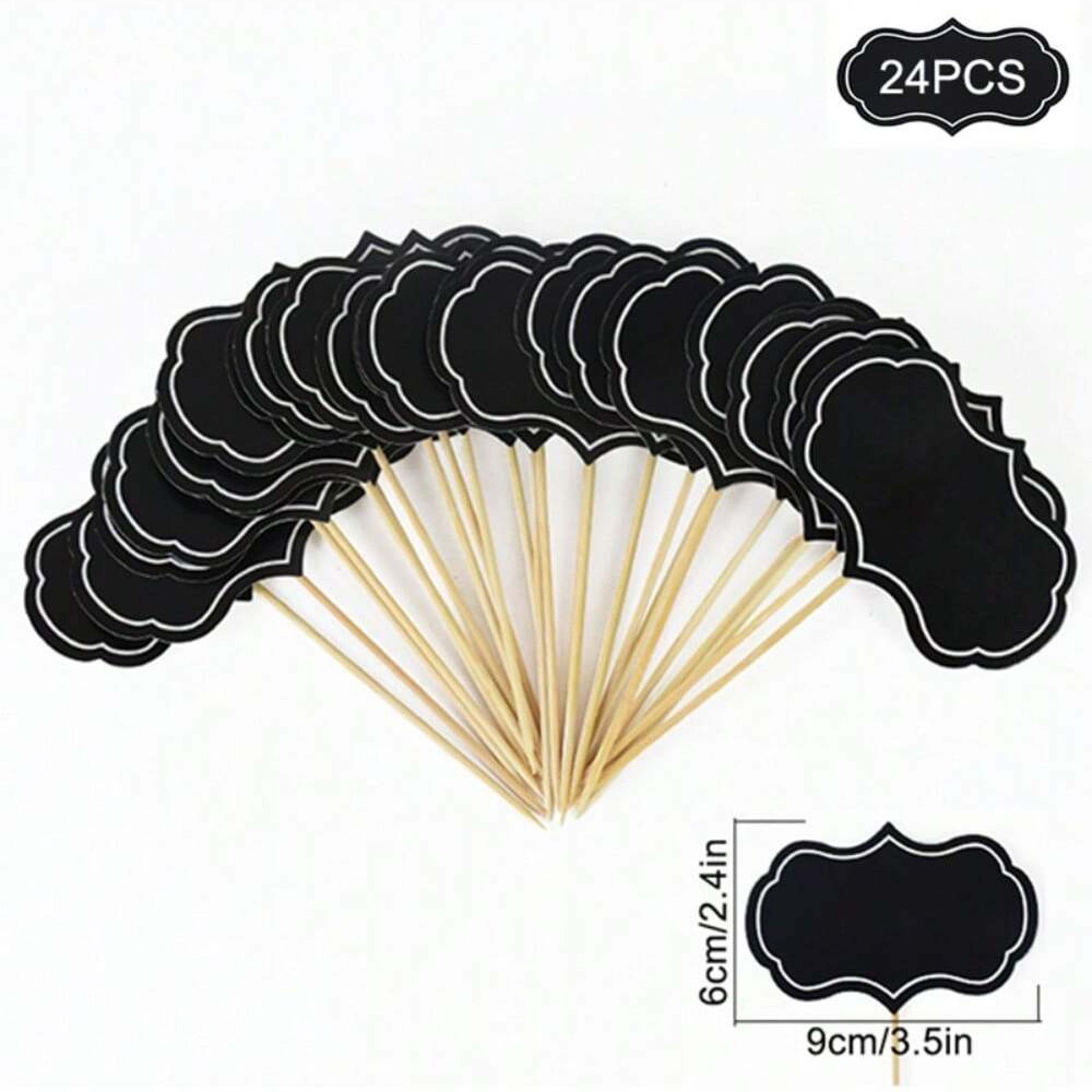 Mini Blackboard Memo Slate  Business Card Holder  Price Table Marker For Home Restaurant  Parties 3