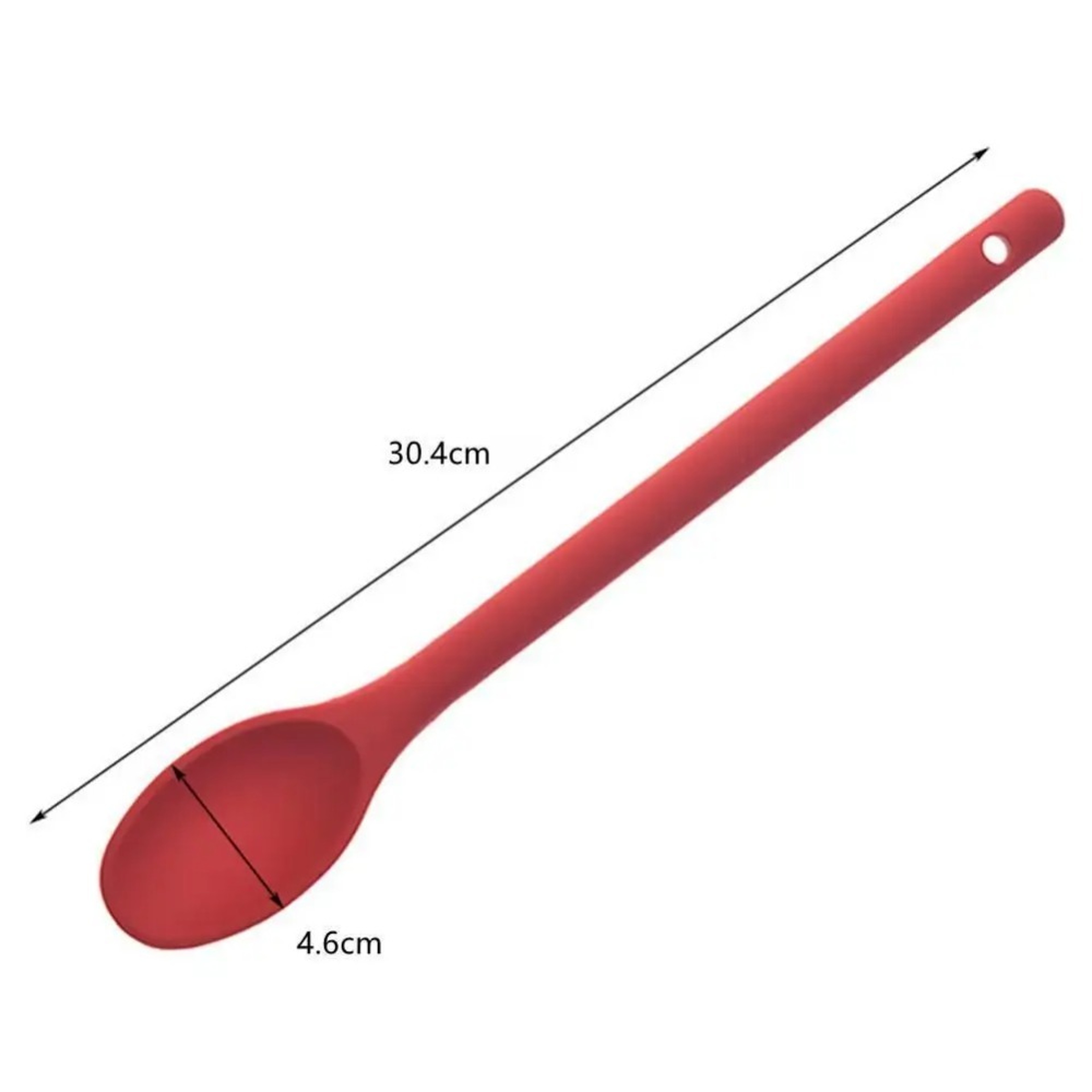 Silicone Mixing Spoon For Cooking Stirring And Baking  Nonstick Kitchen Tool 1