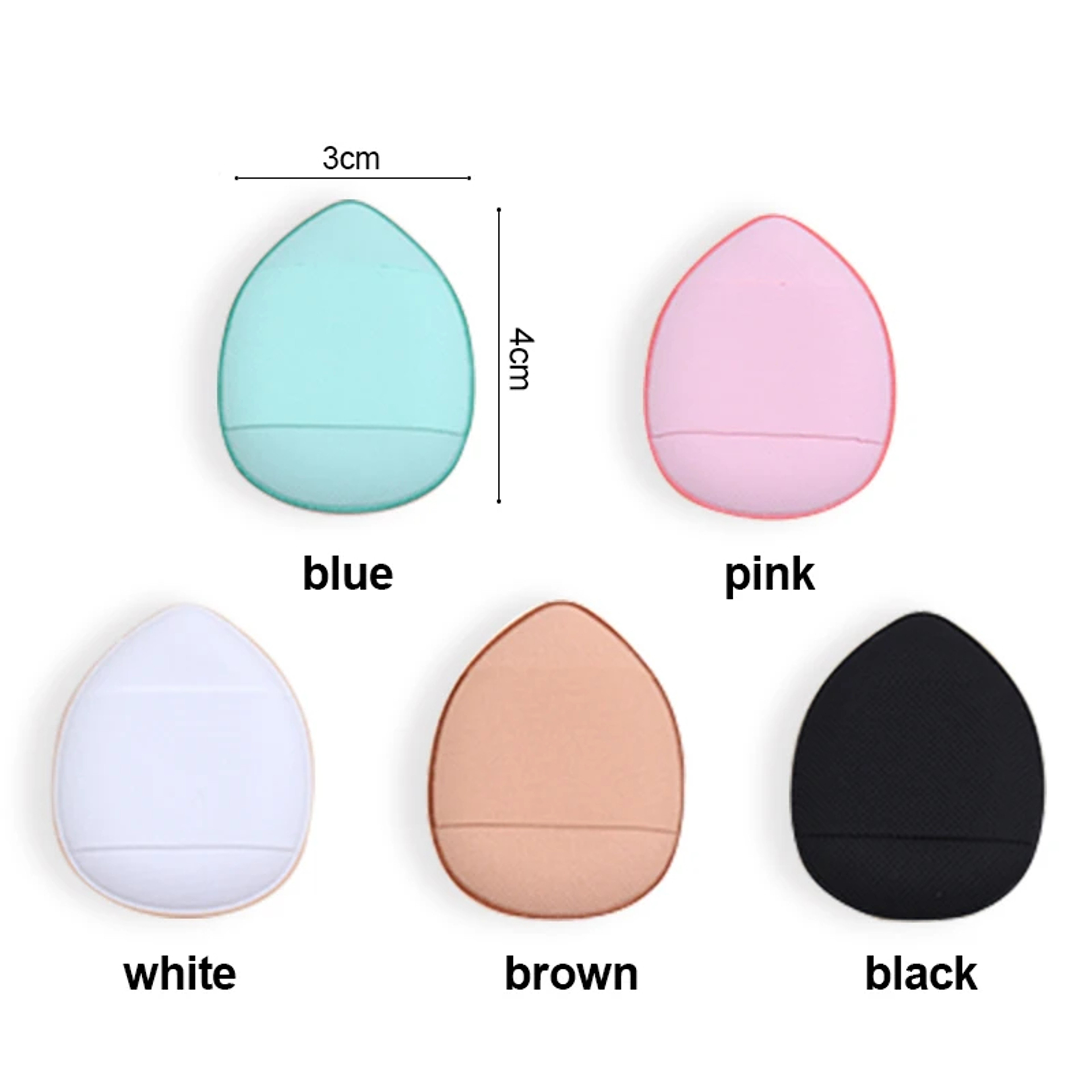 Mini Finger Puff Foundation Applicator For BB Cream  Concealer 4